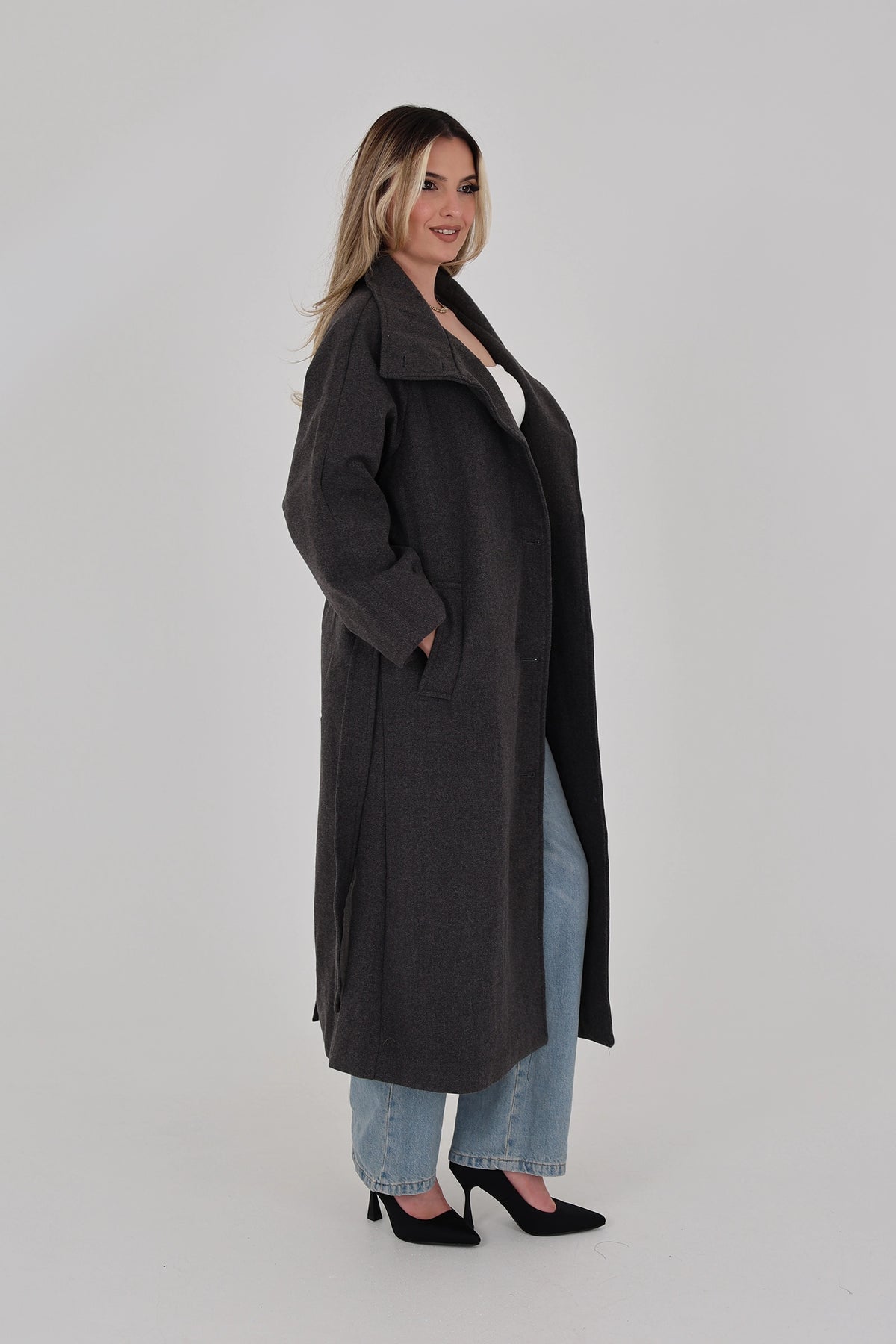 Pallto oversized wide