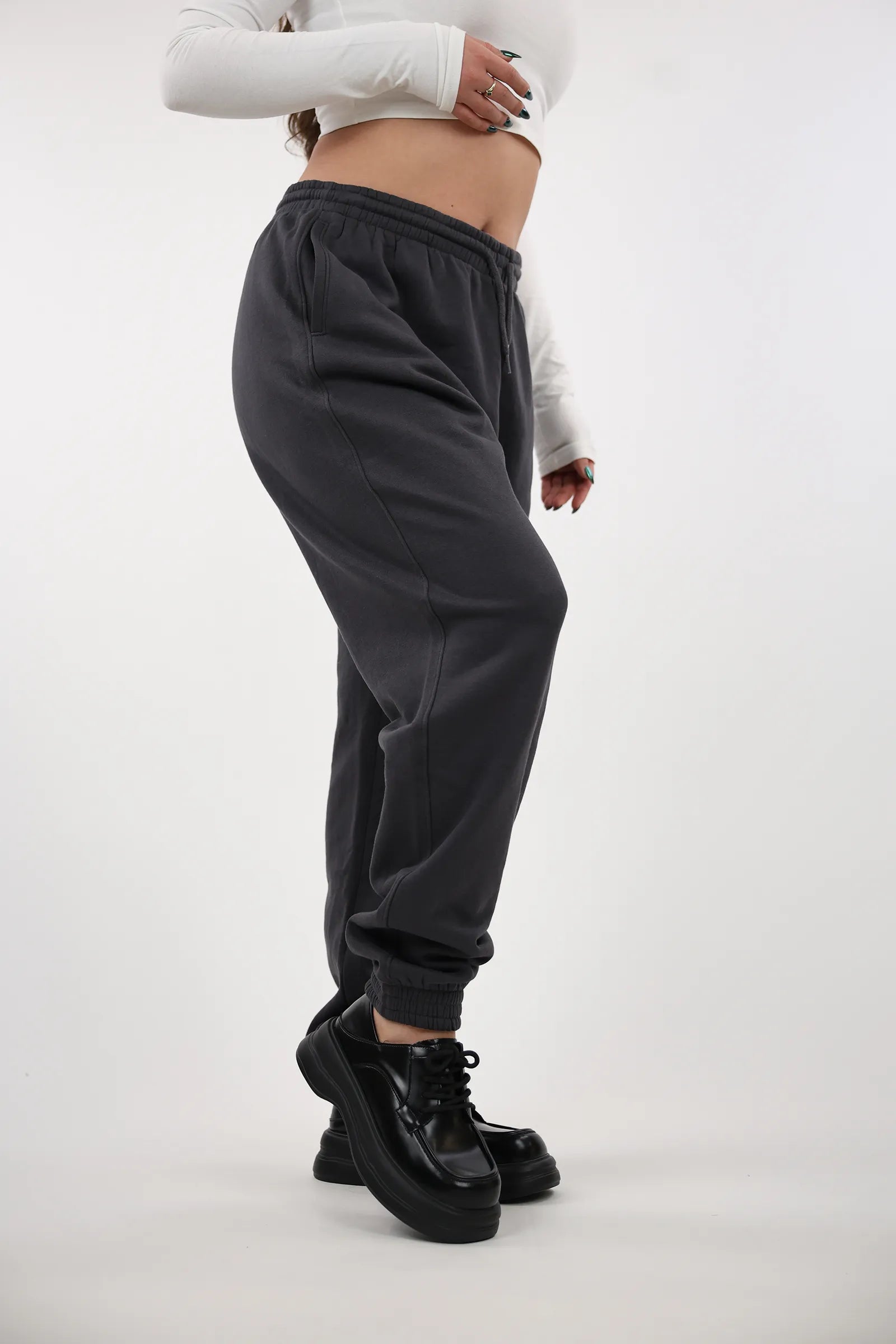 TRENERKA elastic waist fleece