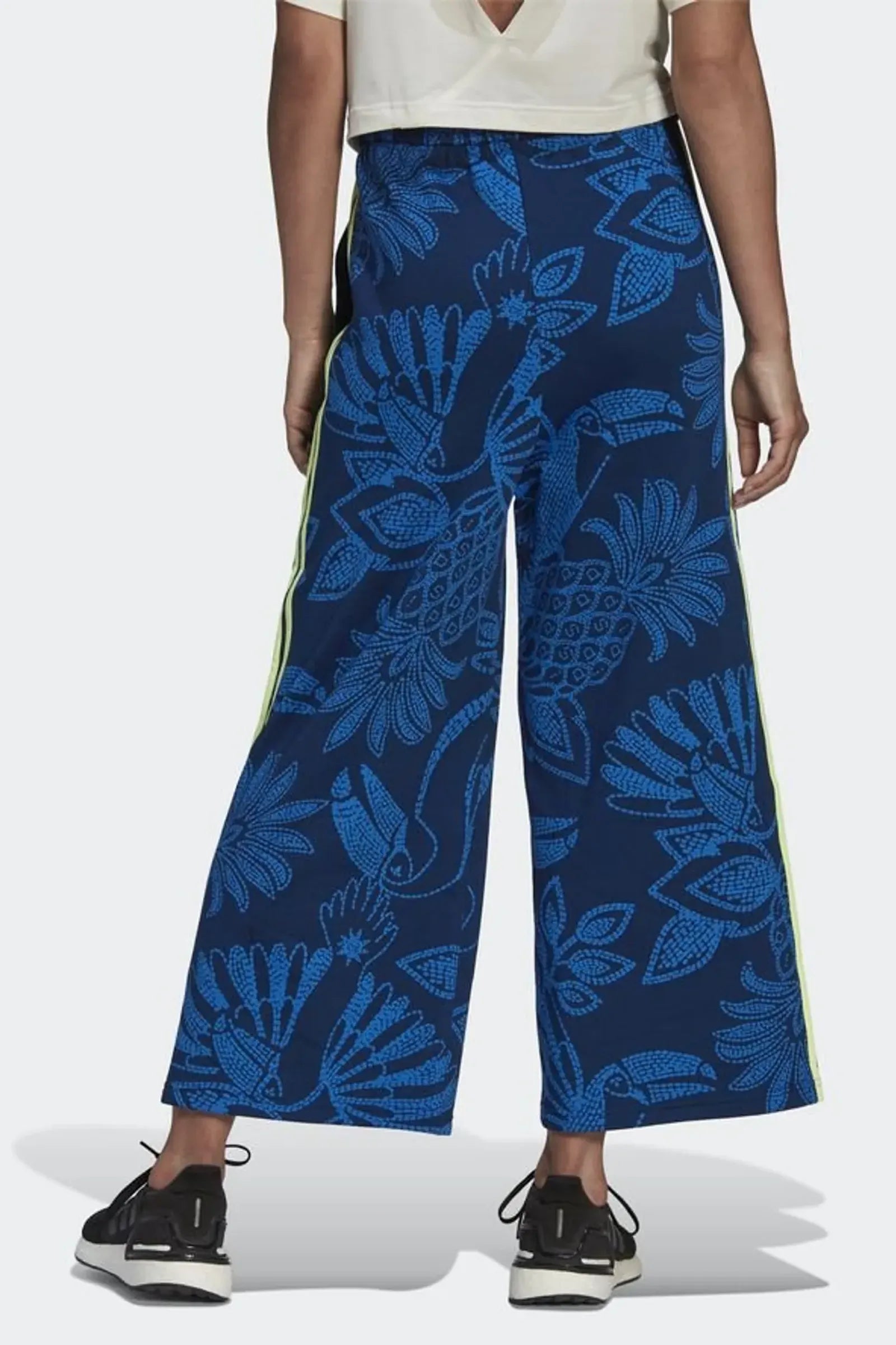 trenerka adidasFARM Rio High Waist Sweatpants Mystery Blue  HI5234