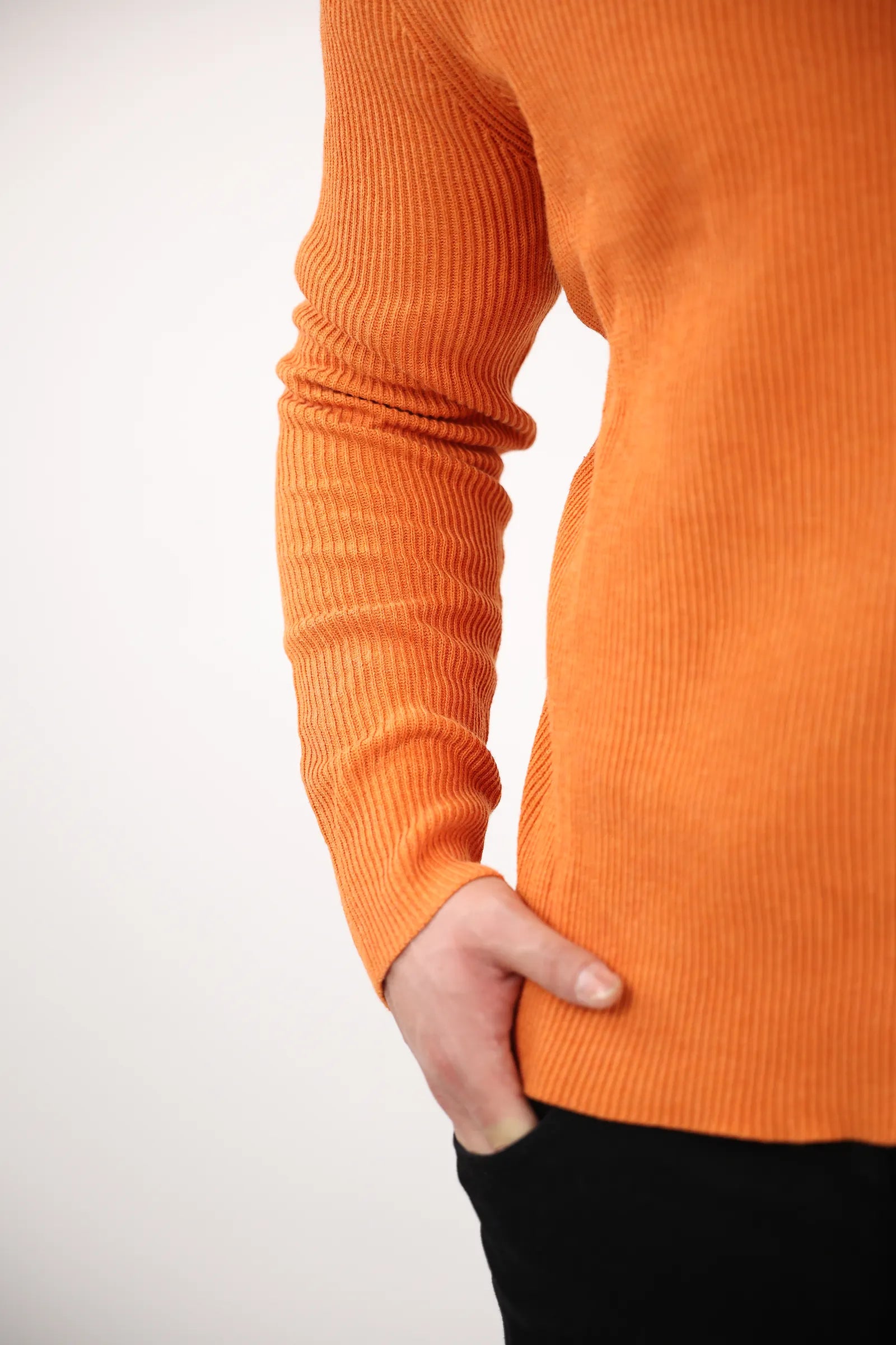 XHEMPER Rust Pullover