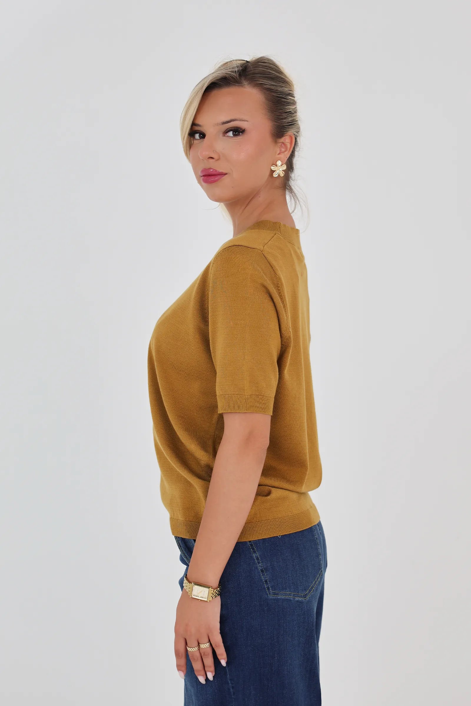 Maice knit tee