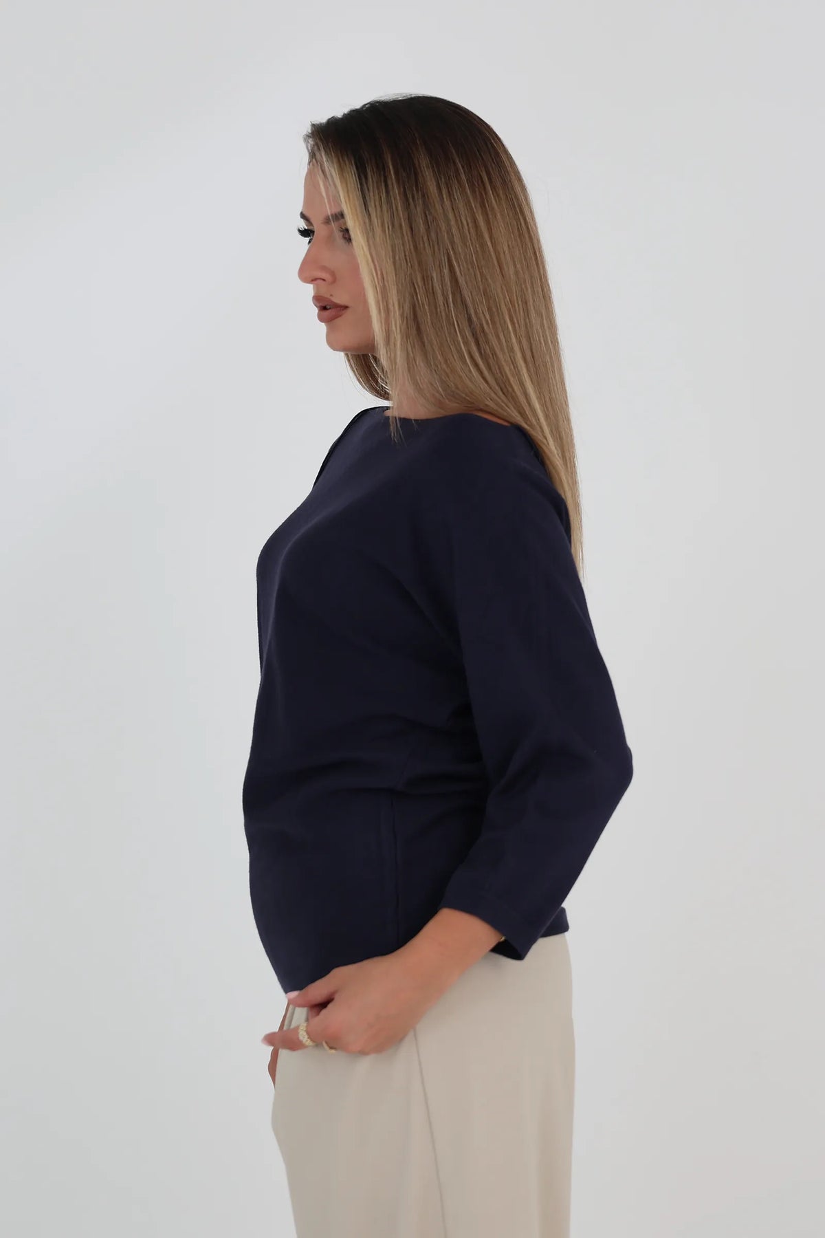 Bluze casual knit pullover