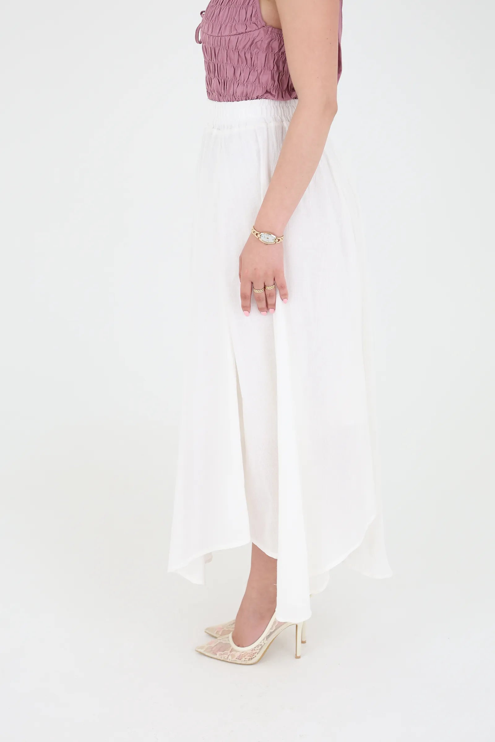 Fund flowy linen