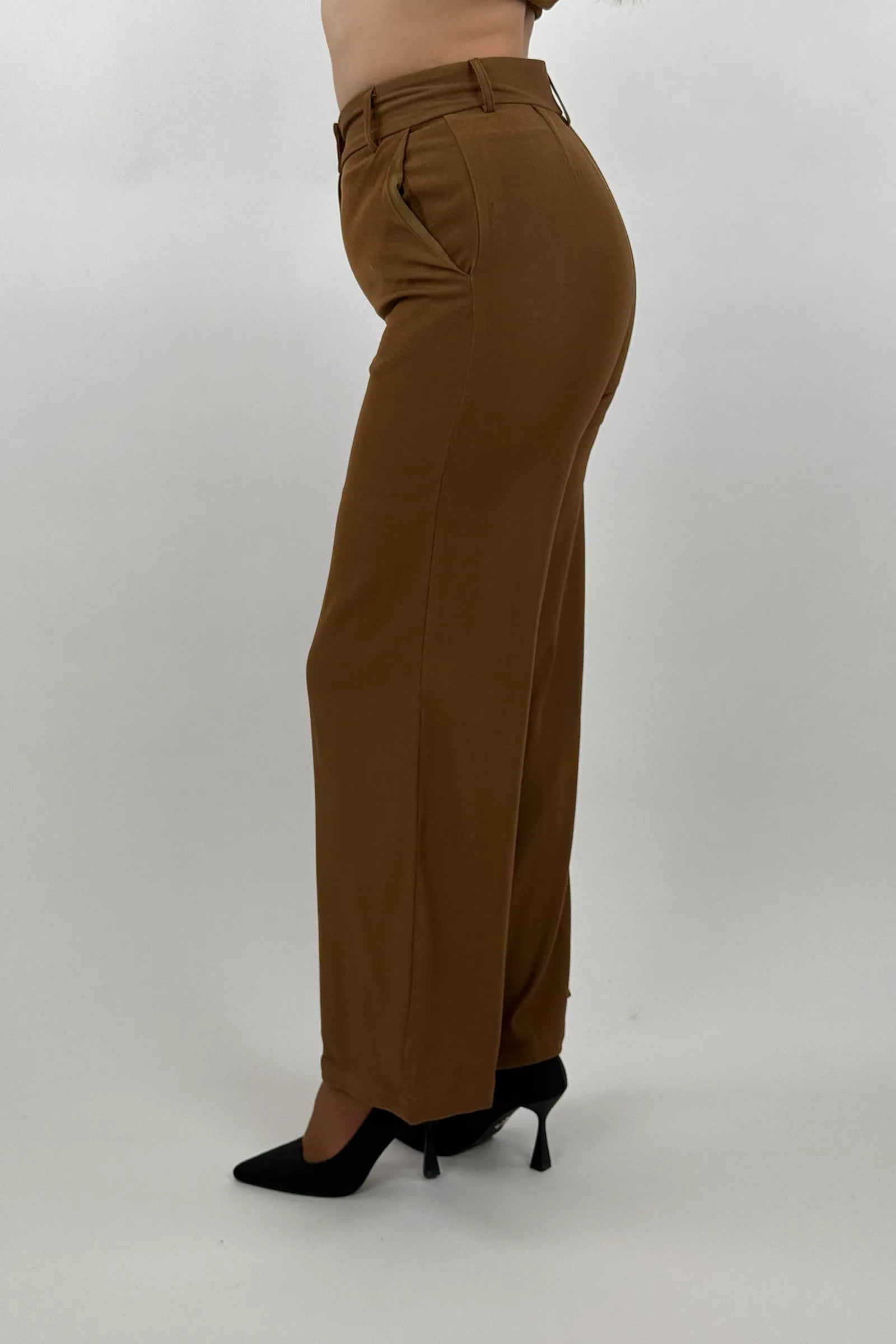 Pantallona wide leg bottoms