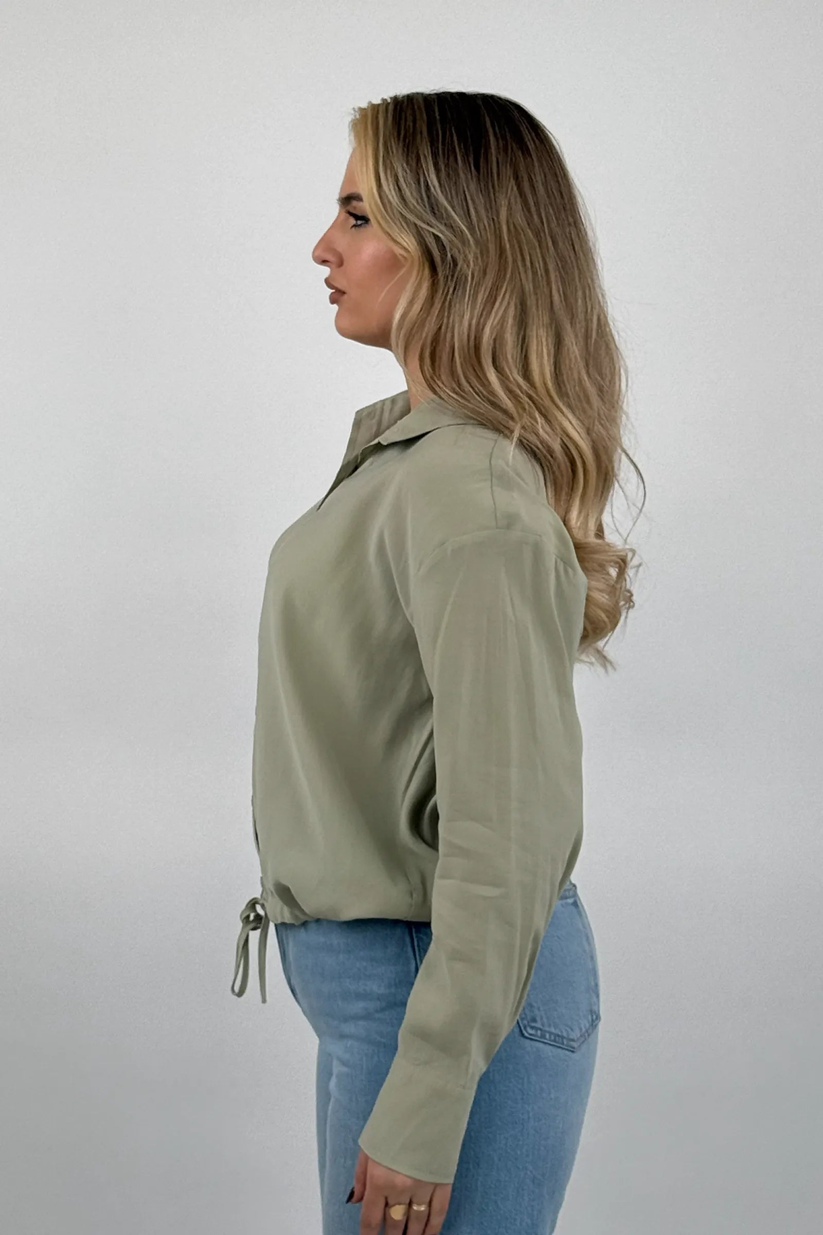 Kemishe collared top