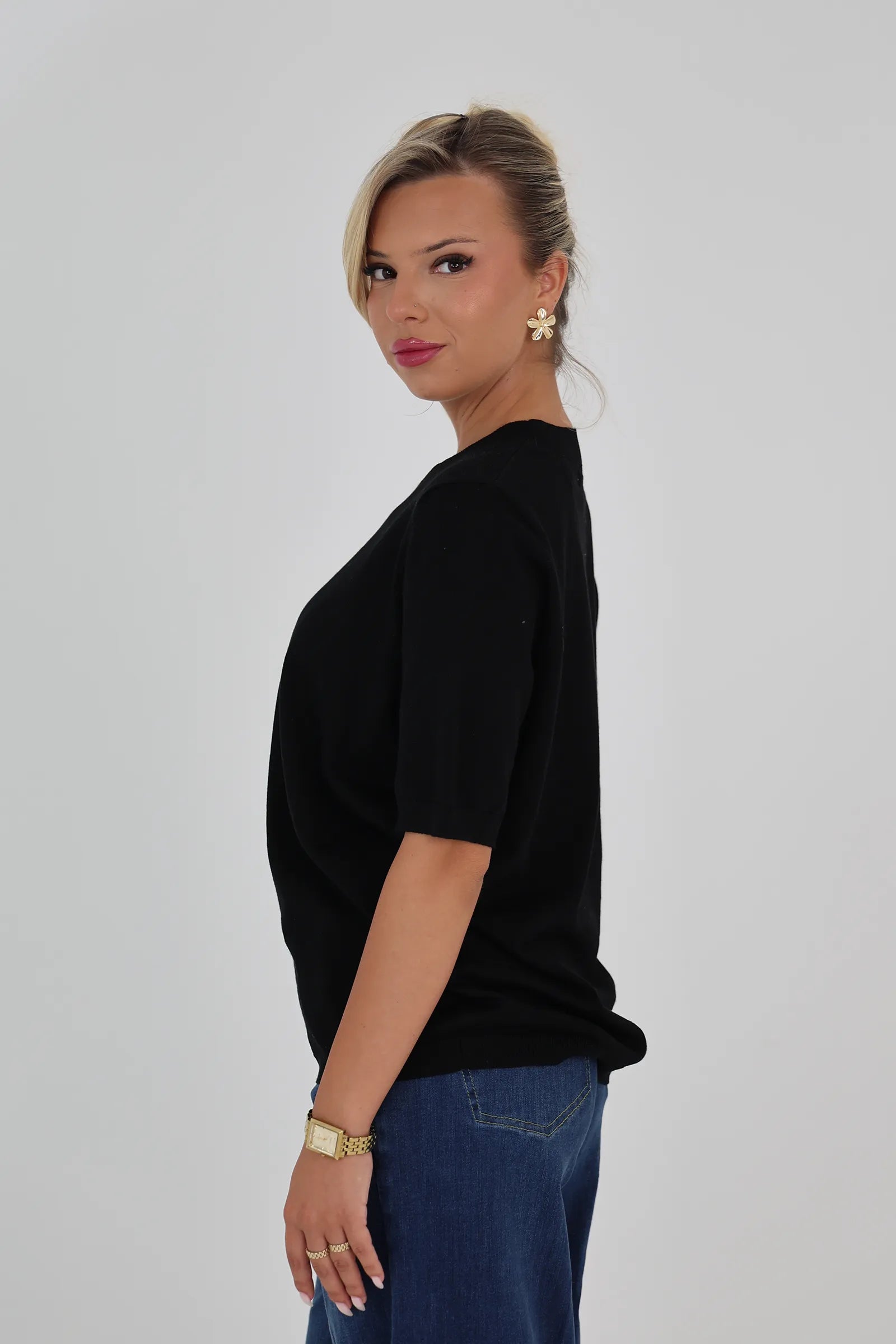 Maice knit tee