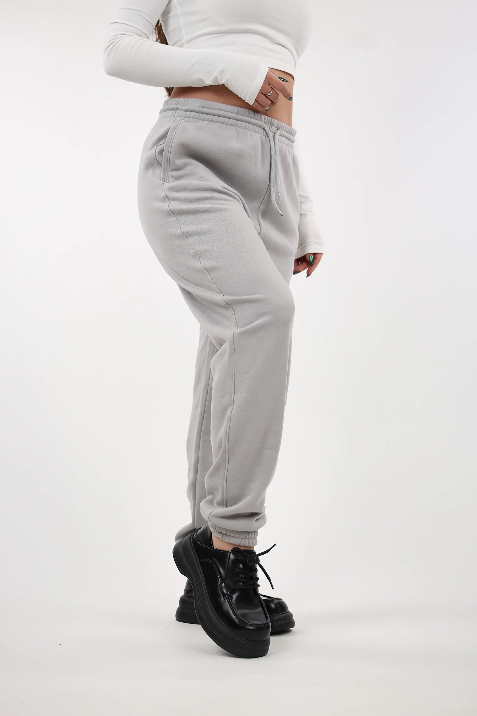 TRENERKA elastic waist fleece