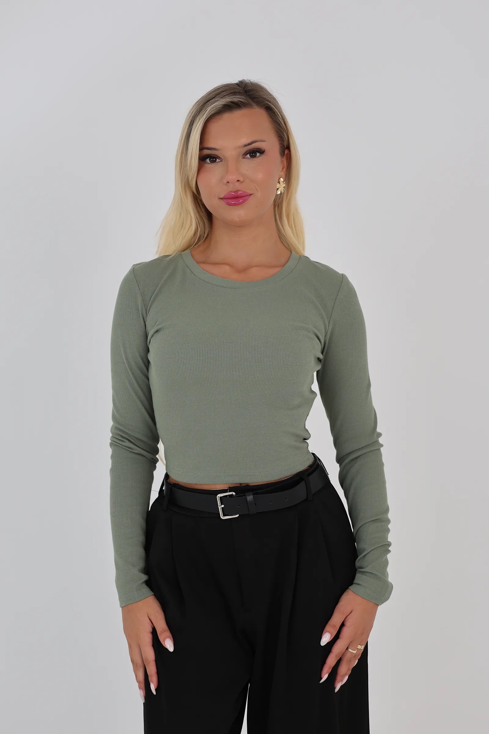 Bluze crewneck crop