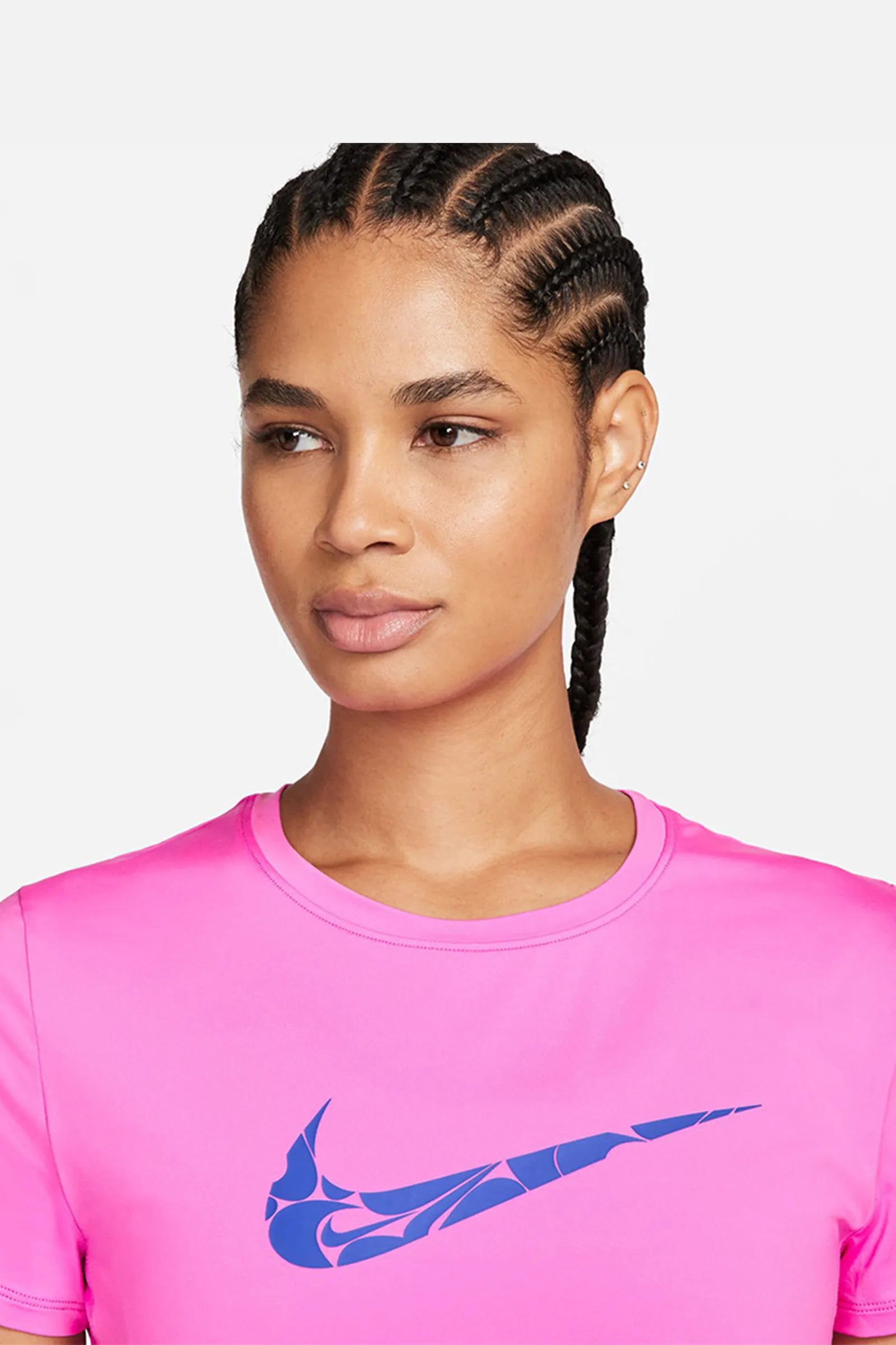 MAICË NIKE Women T-shirts & Singlets One Swoosh Dri-Fit Short Sleeve Top Rose