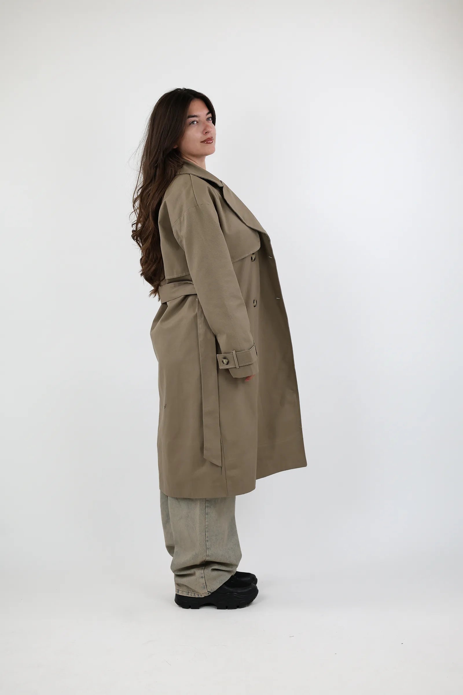 MANTIL TRENCH BUTTON