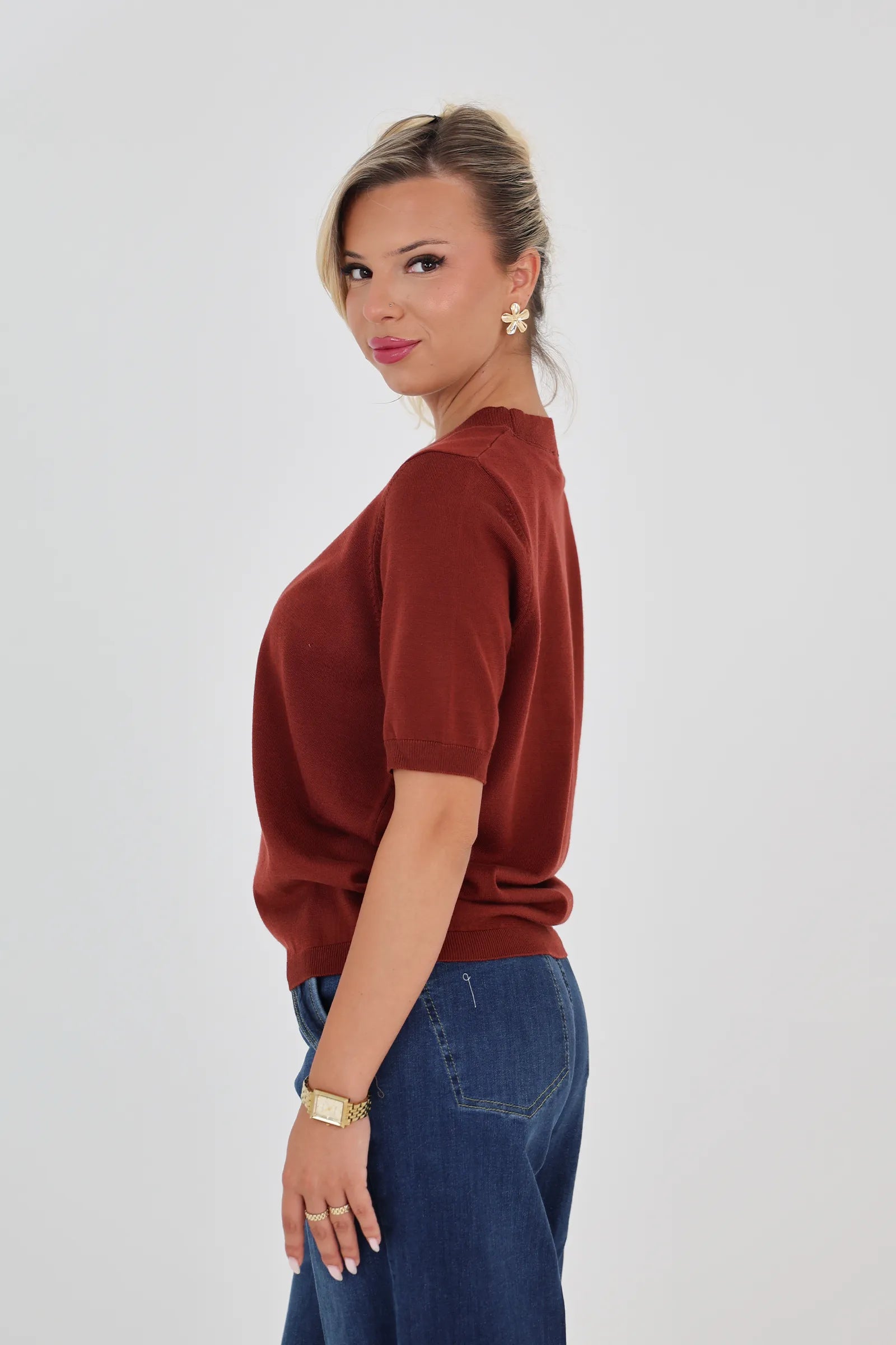 Maice knit tee