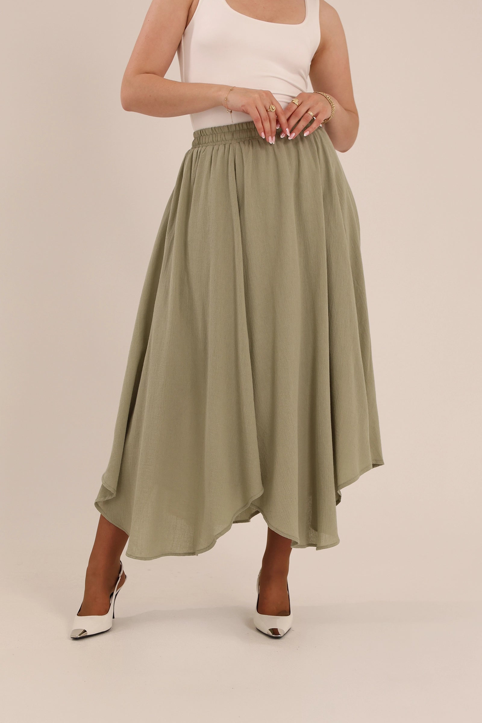 Fund flowy linen