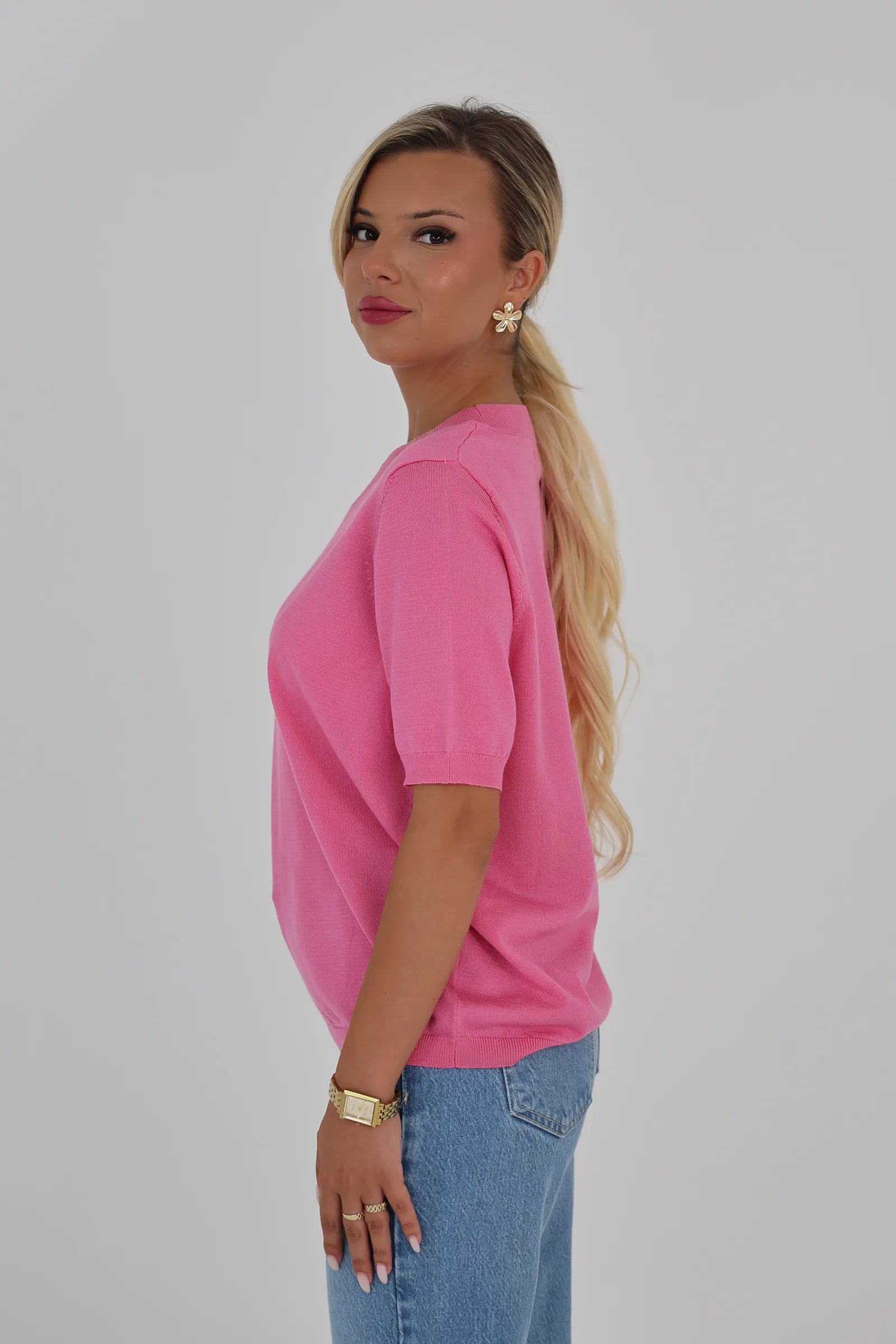 Maice knit tee