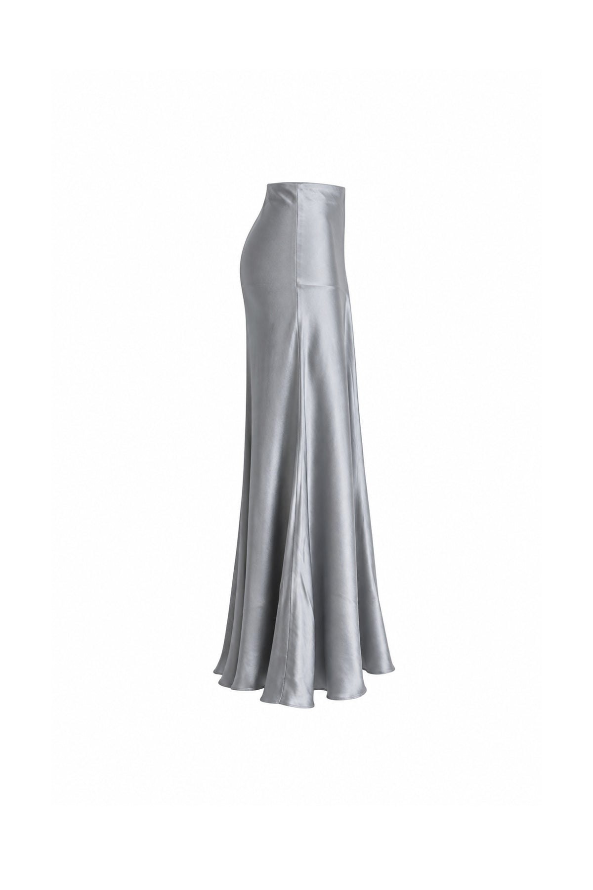Fund satin maxi