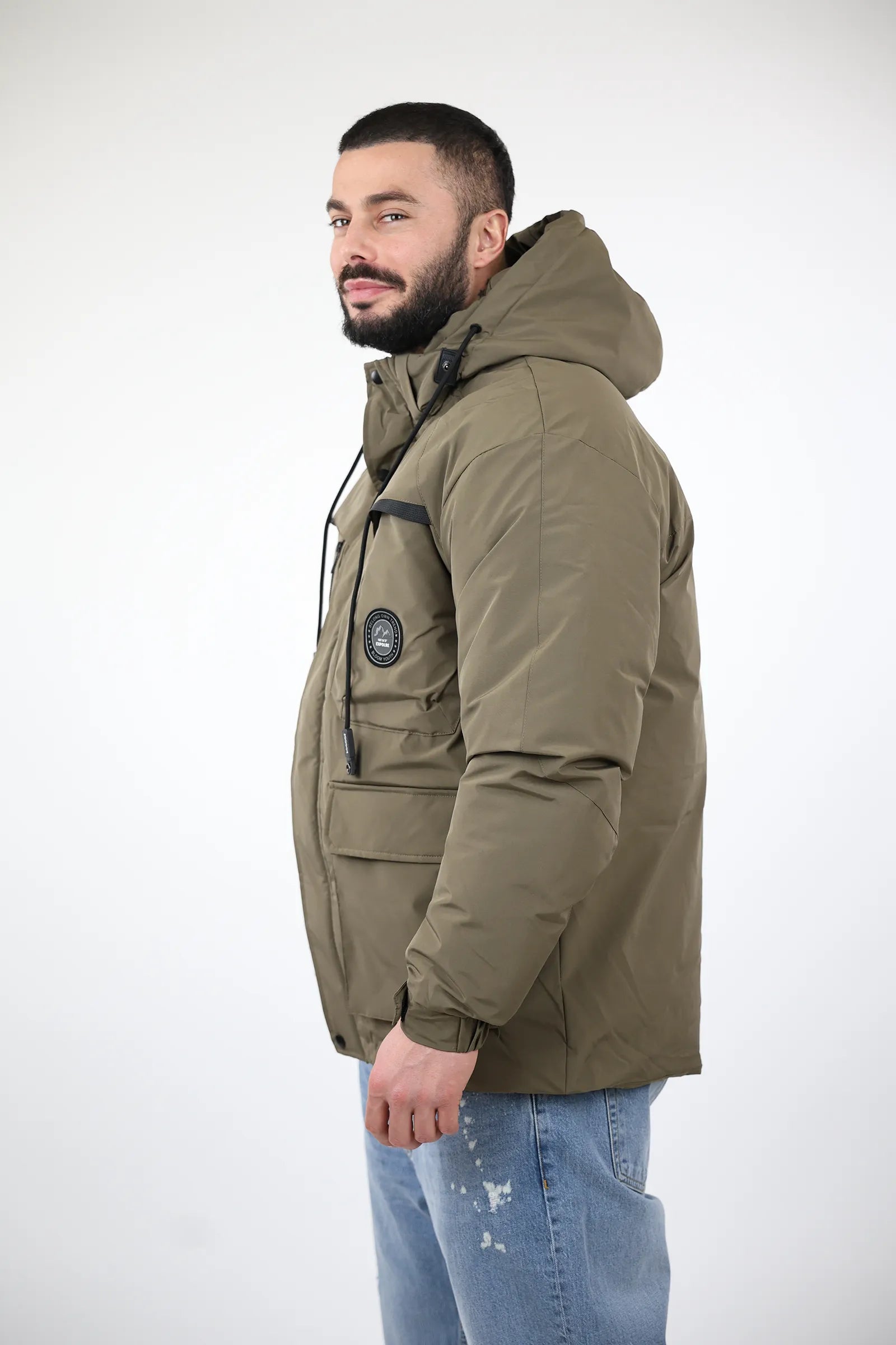 JAKNE Hooded Puffer Jacket