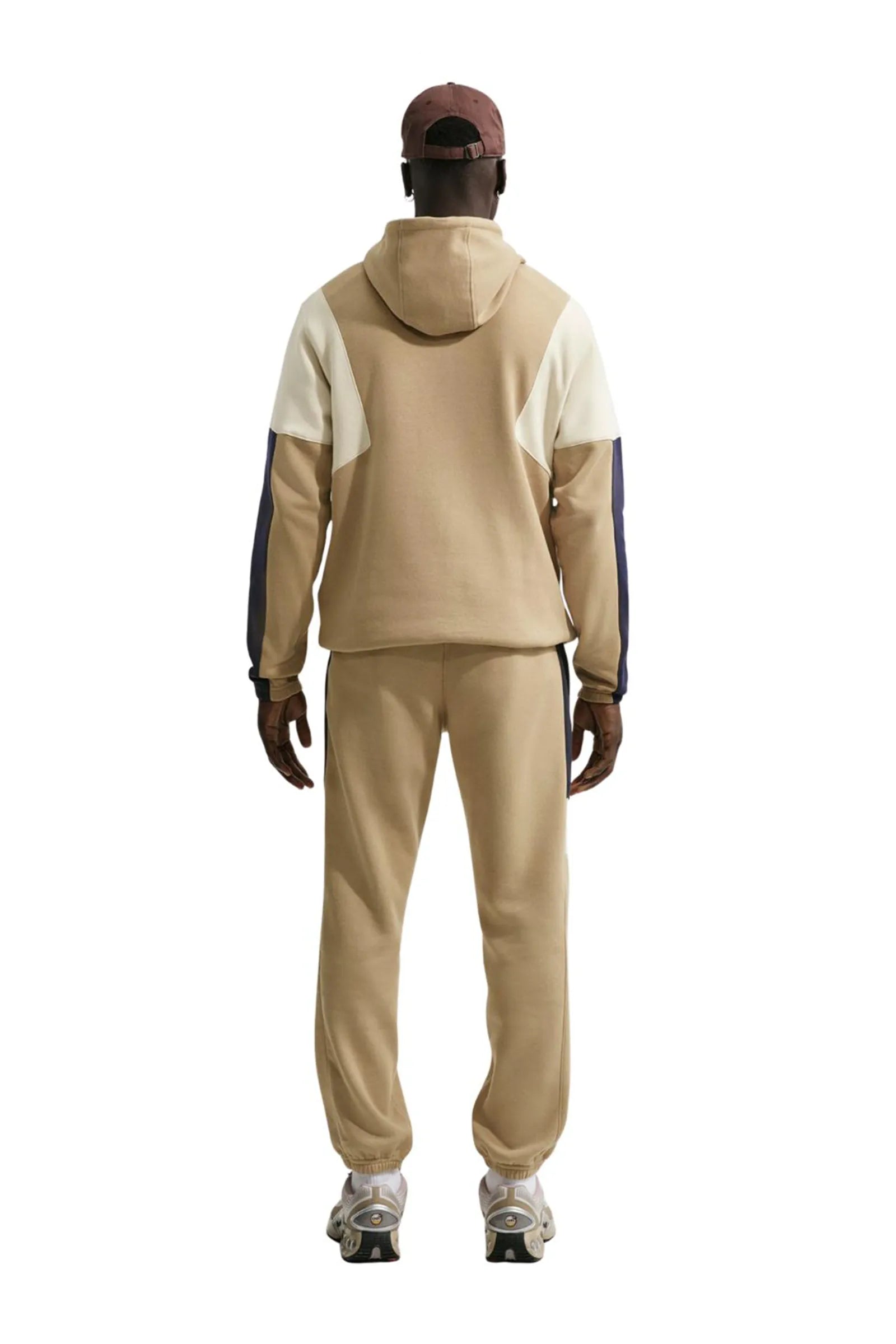 Set nike club fleece beige and blue HV1165-297