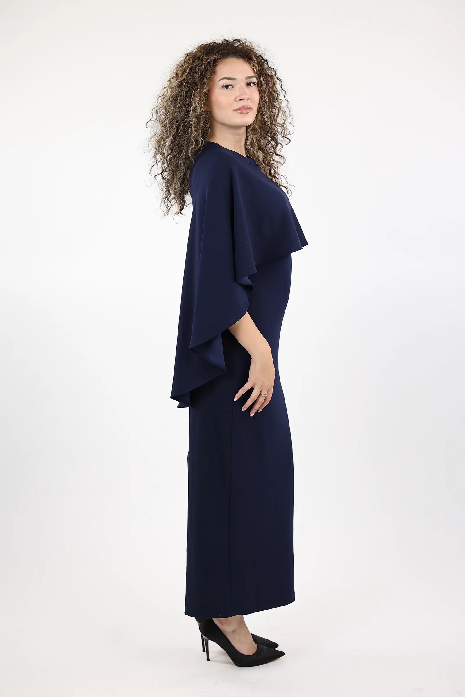 FUSTAN NAVY ELEGANTE