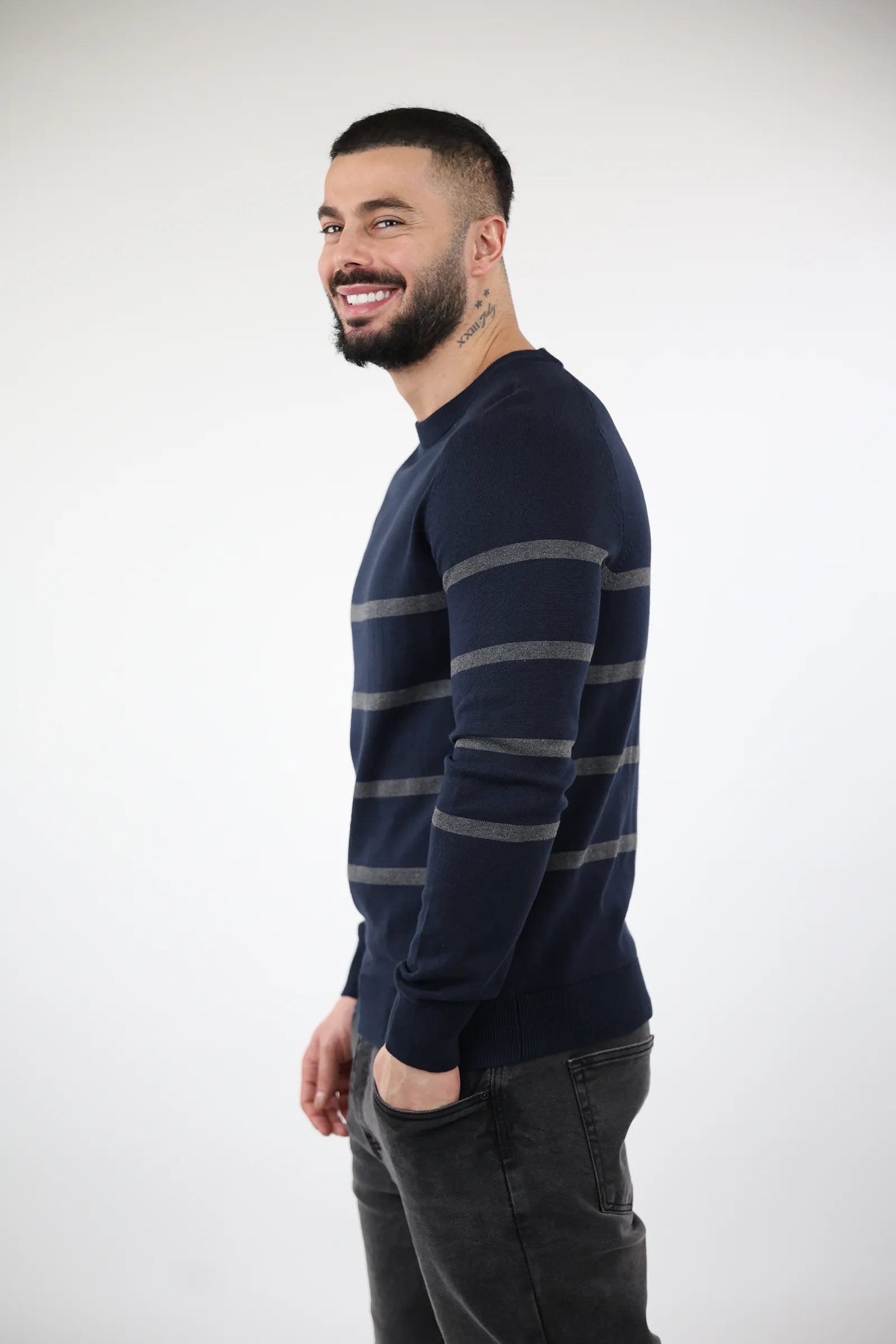 XHEMPER Striped long classic