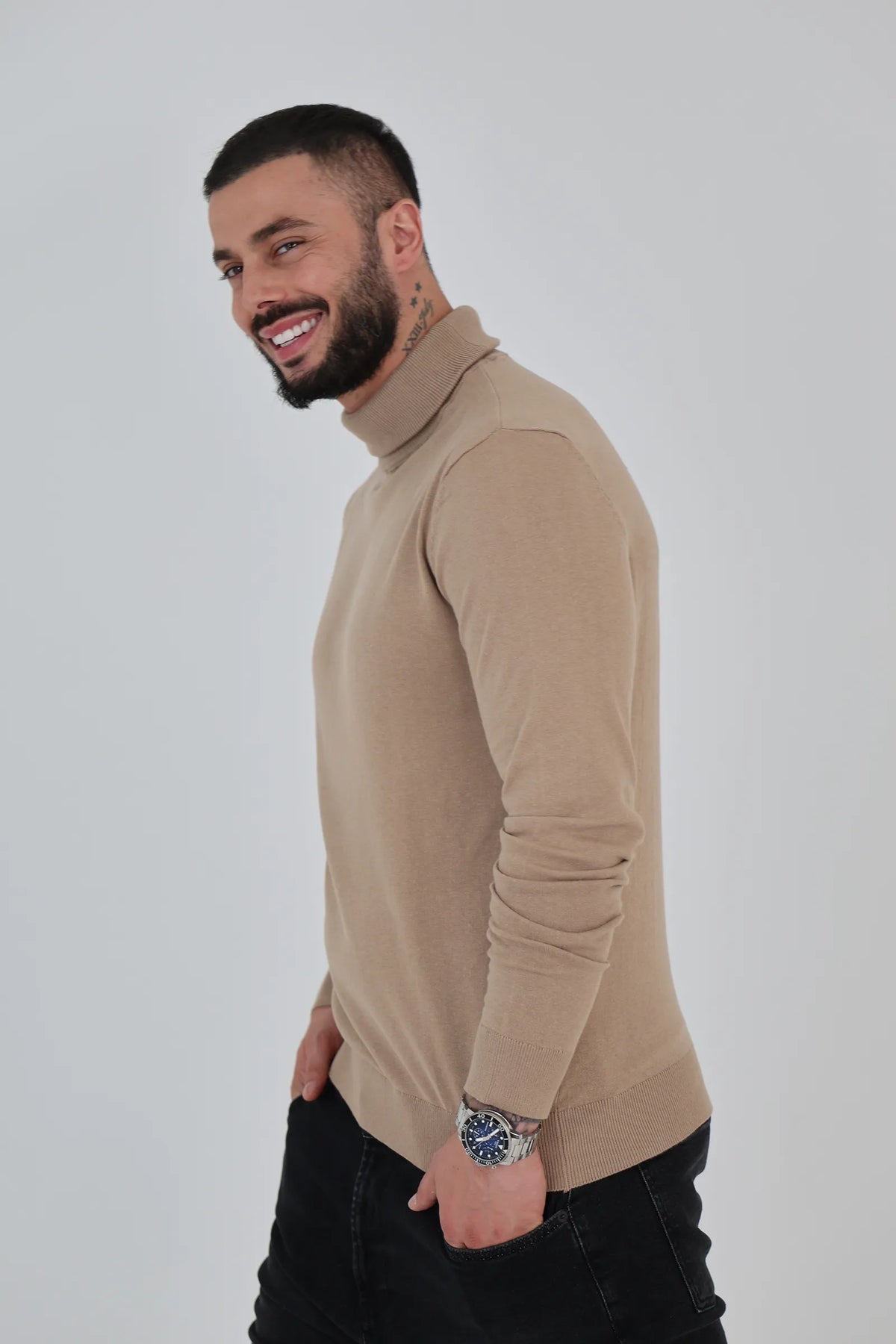 Rrollke classic roll neck