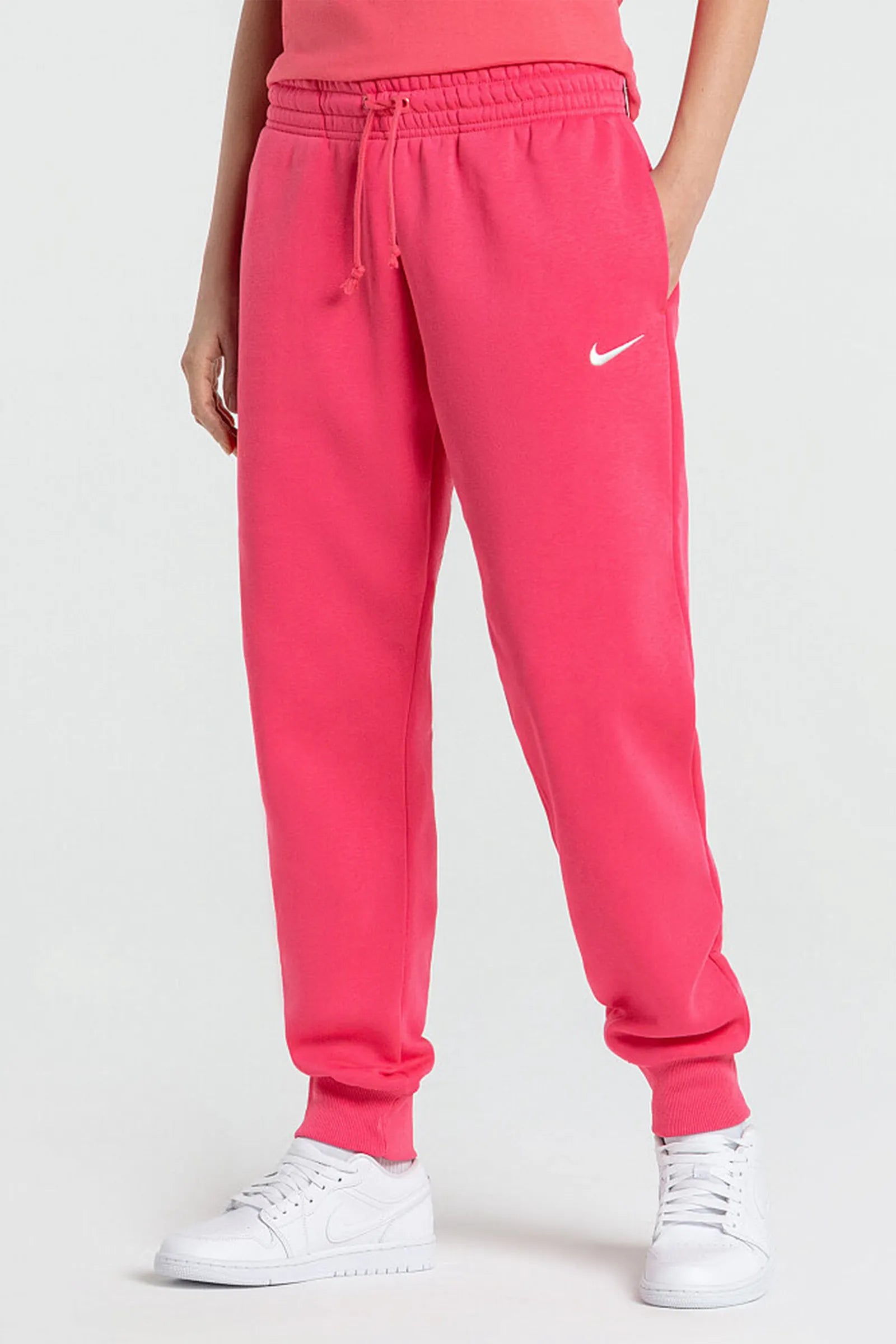 TRENERKA Sportswear Phoenix Fleece Mid Rise Joggers Pink