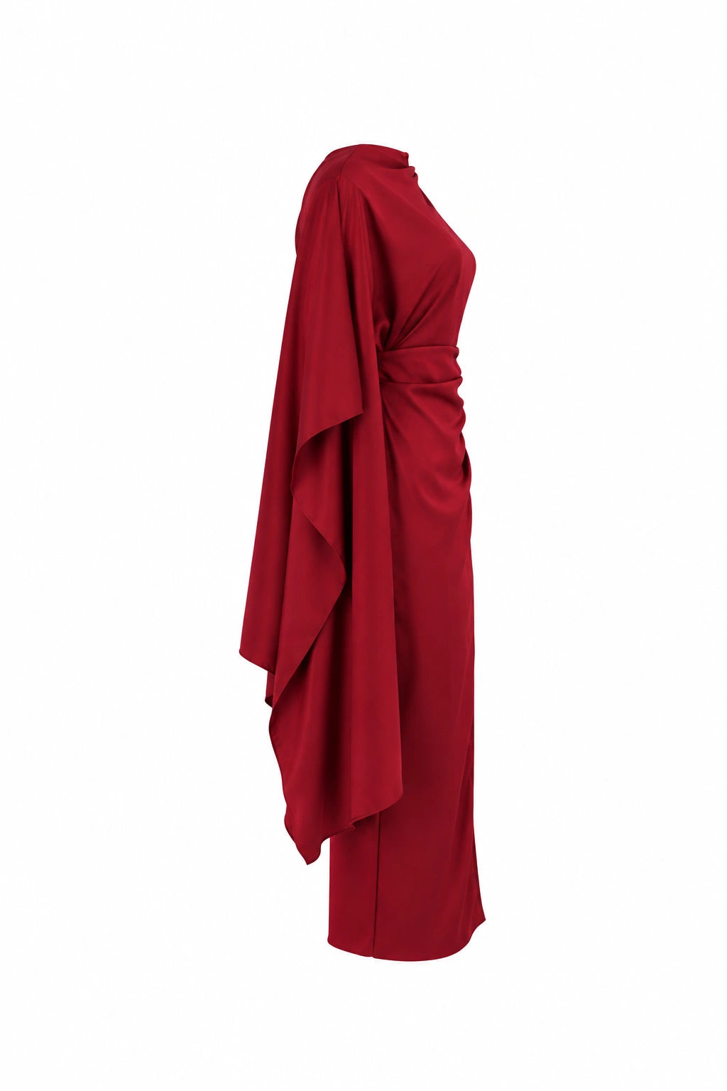 Fustan flowing cape