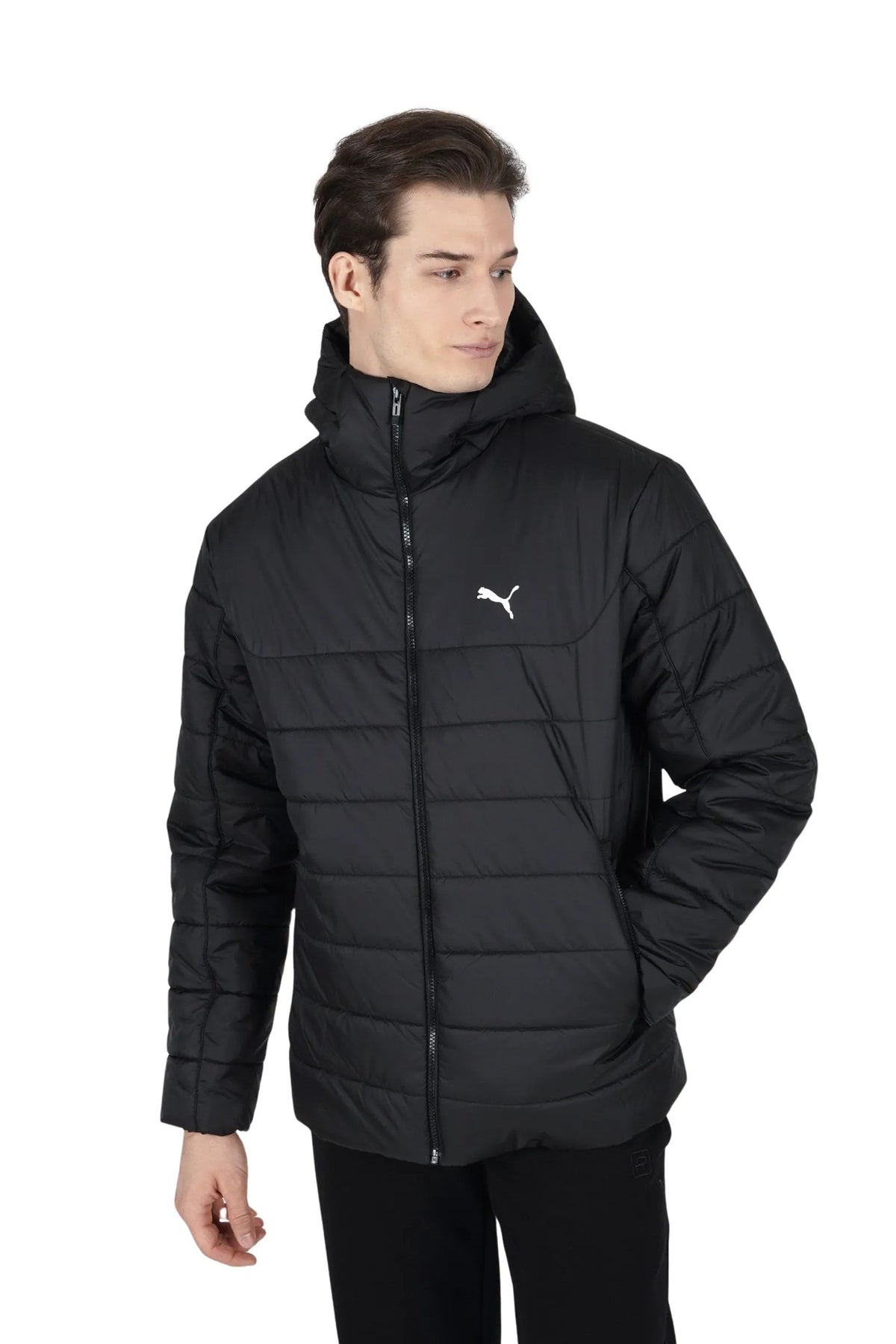Jakne puma essentials hooded padded 685211-01
