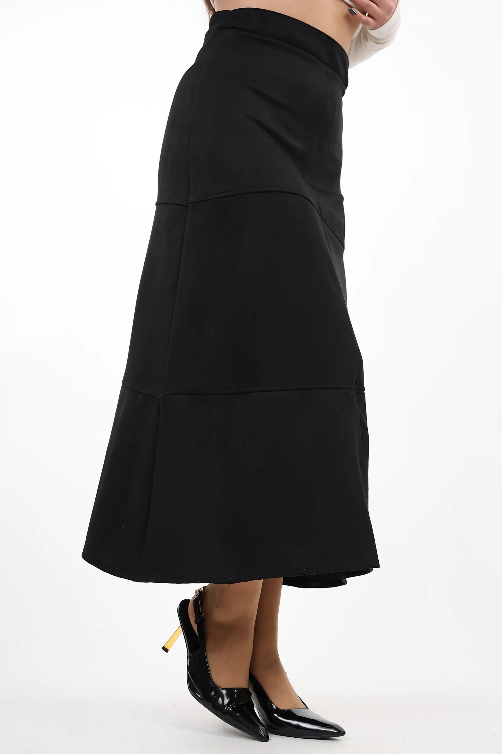 FUND Suede  MIDI SKIRT