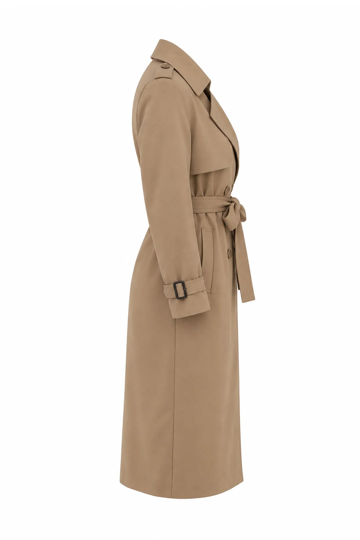 Mantil bellted trench