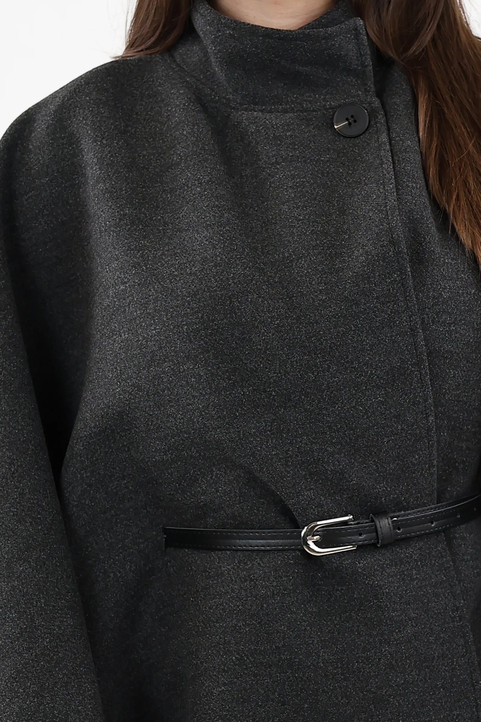 PALLTO BELTED PONCHO