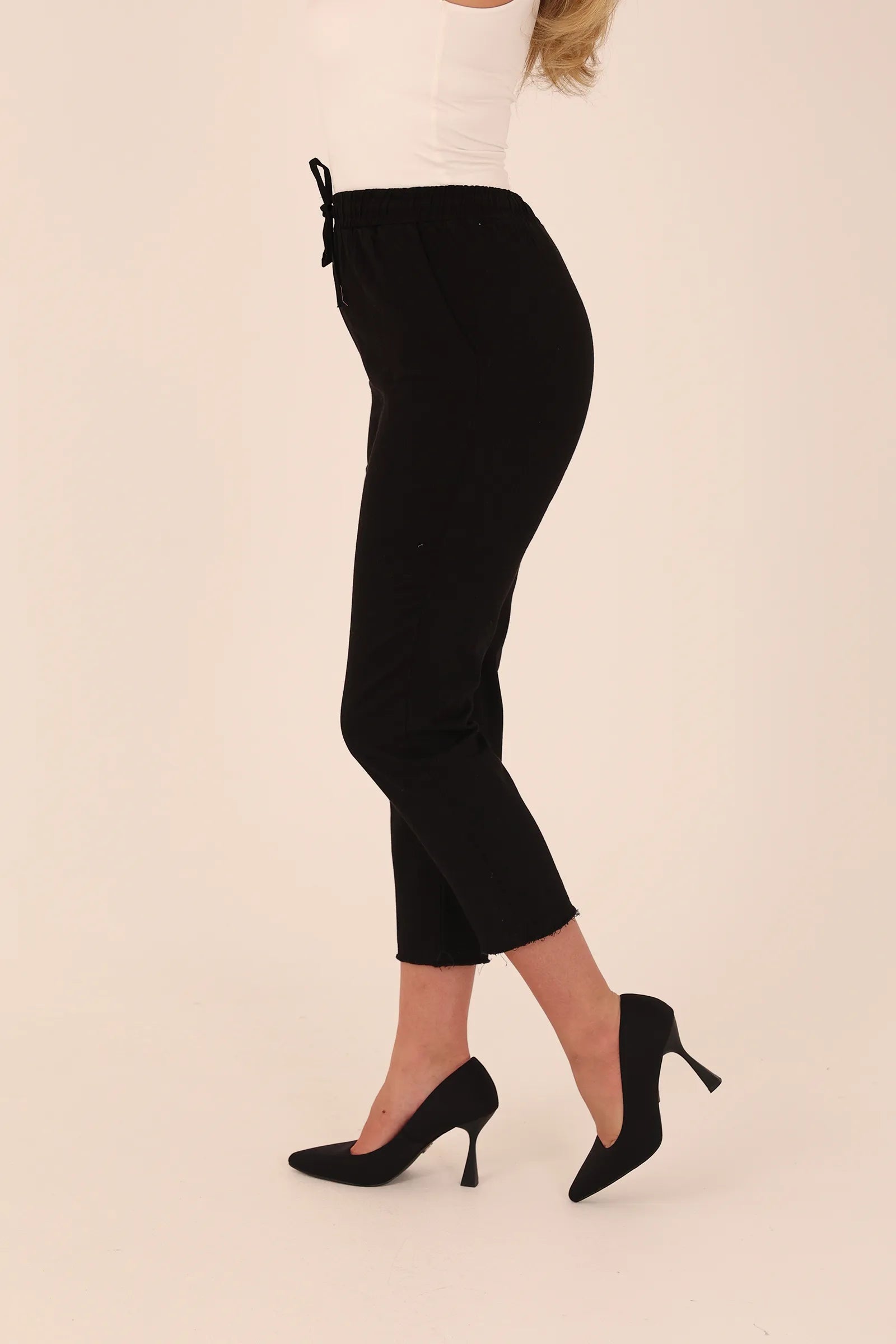 Pantallona cropped carrot