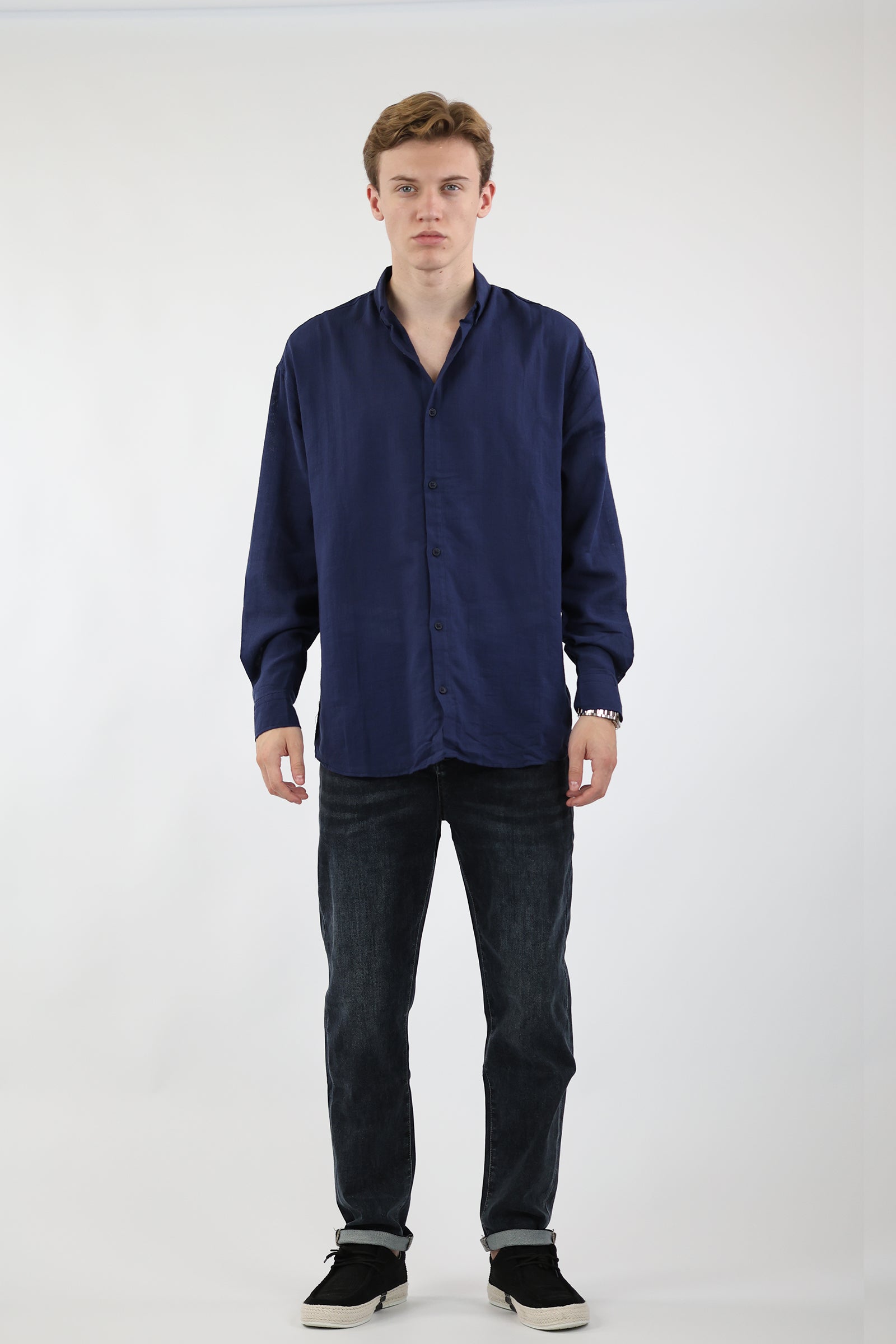 KËMISHË NAVY BLUE