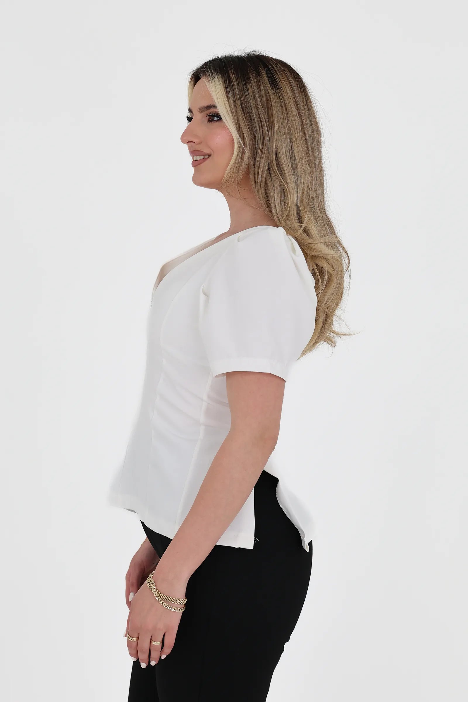Maice zip front