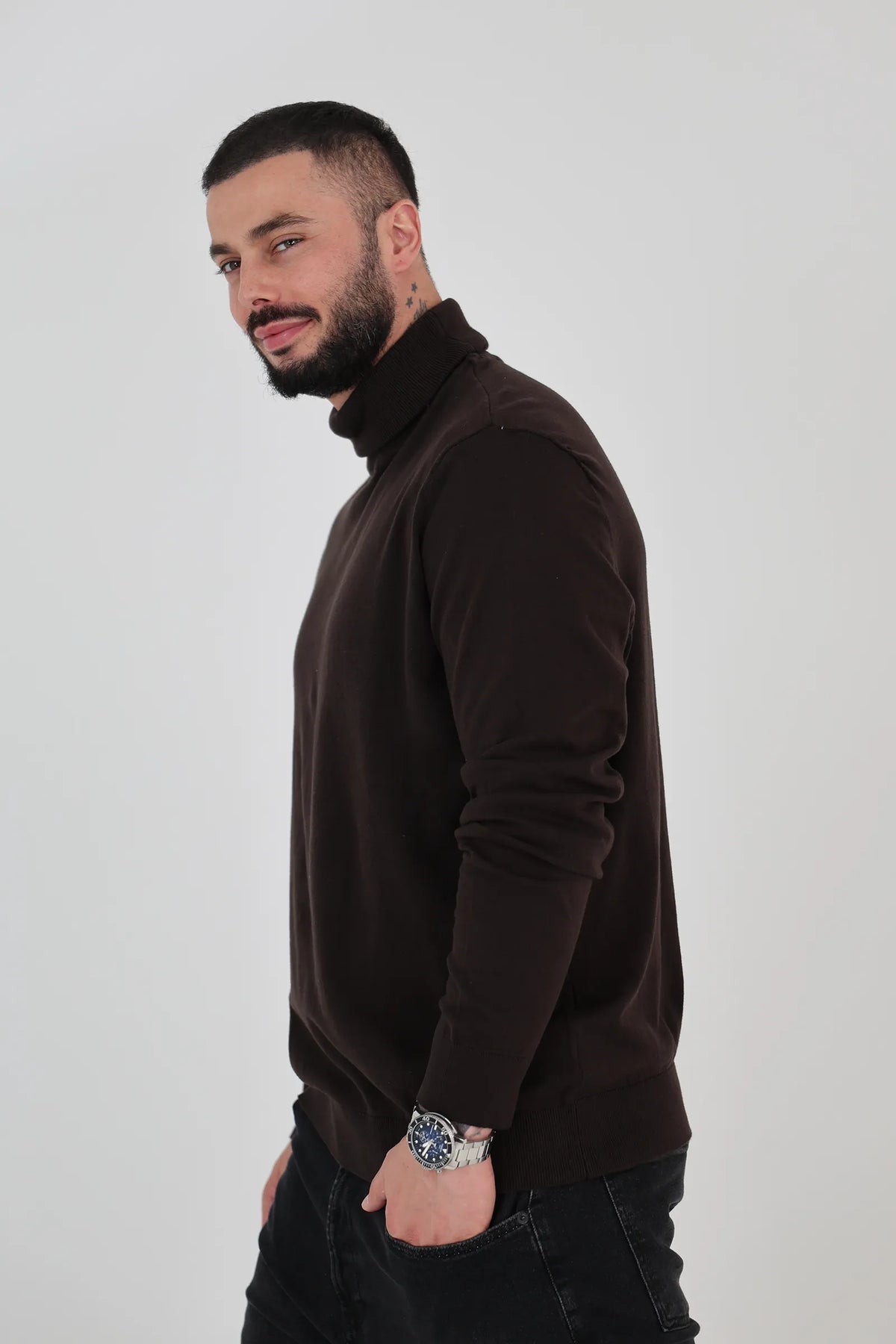 Rrollke classic roll neck