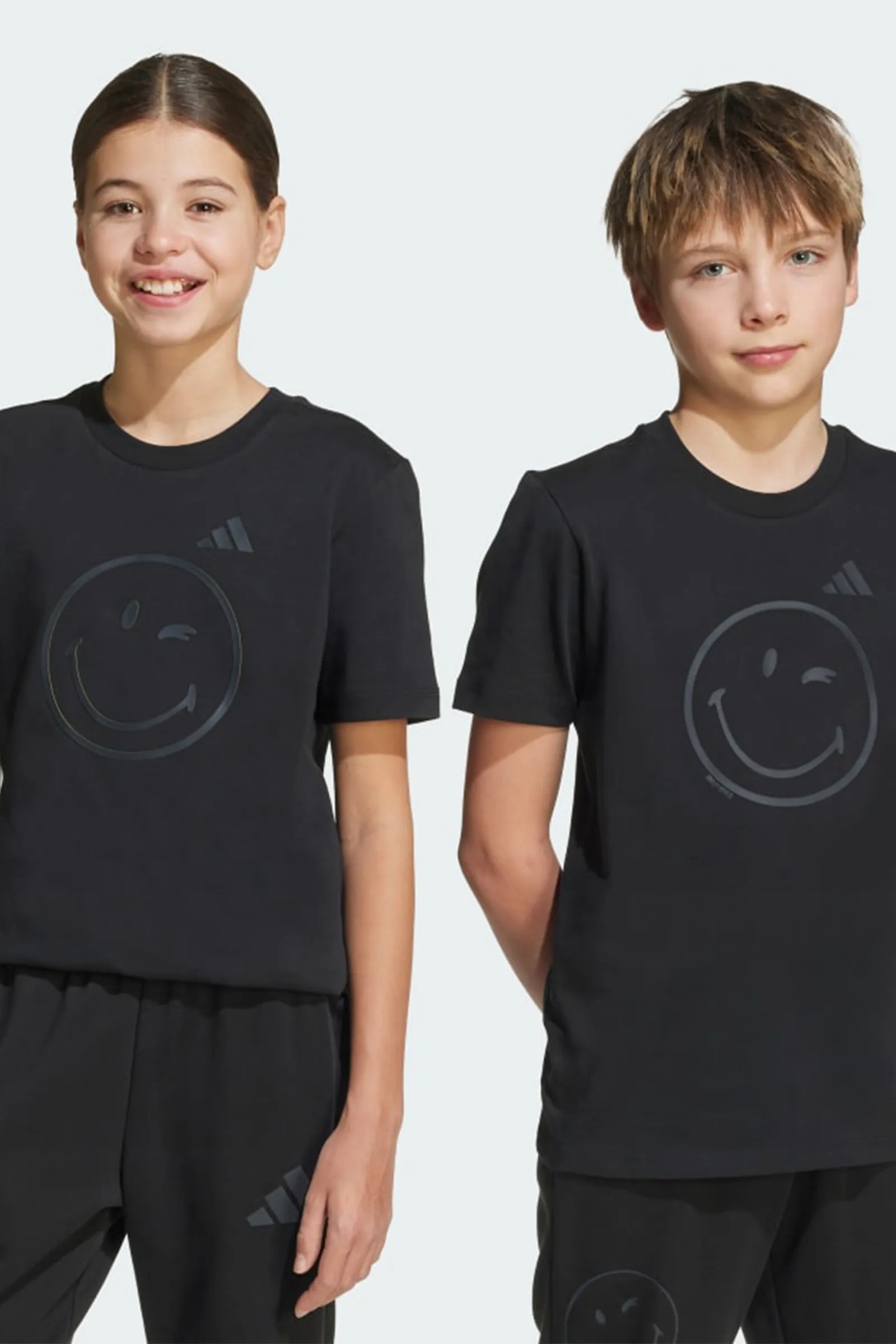 MAICË T-SHIRT UNISEX ADIDAS SMILEYWORLD GRAPHICS TEE - NERO