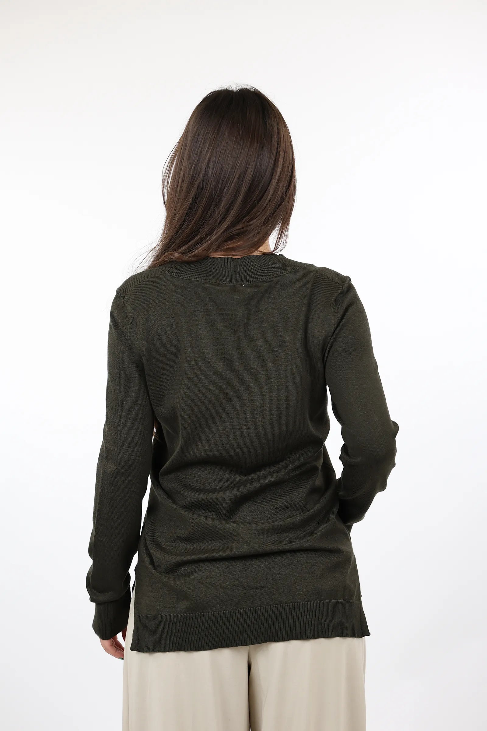 XHEMPER Merino V-Neck