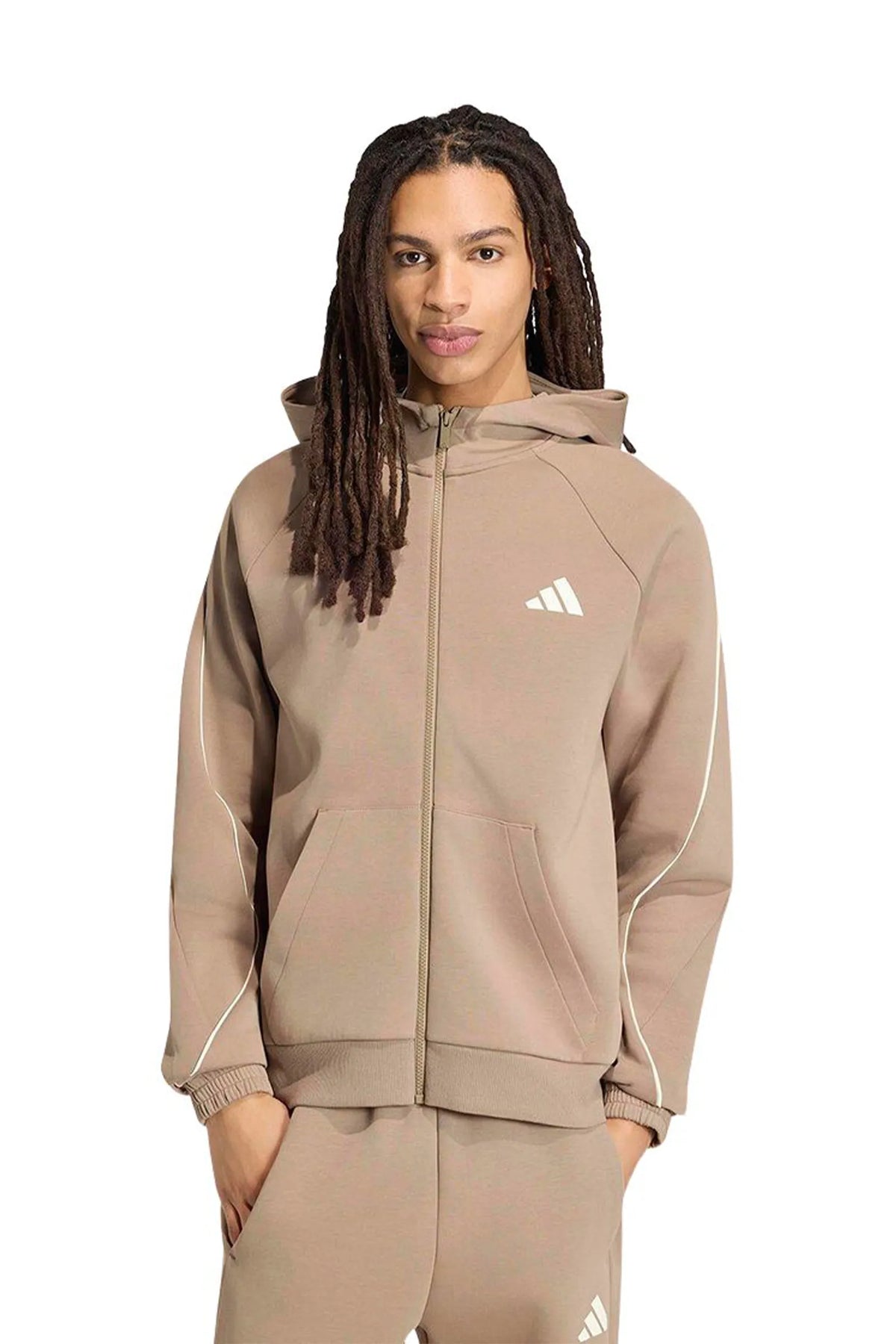 Duks adidas stadium small logo full zip KY6977