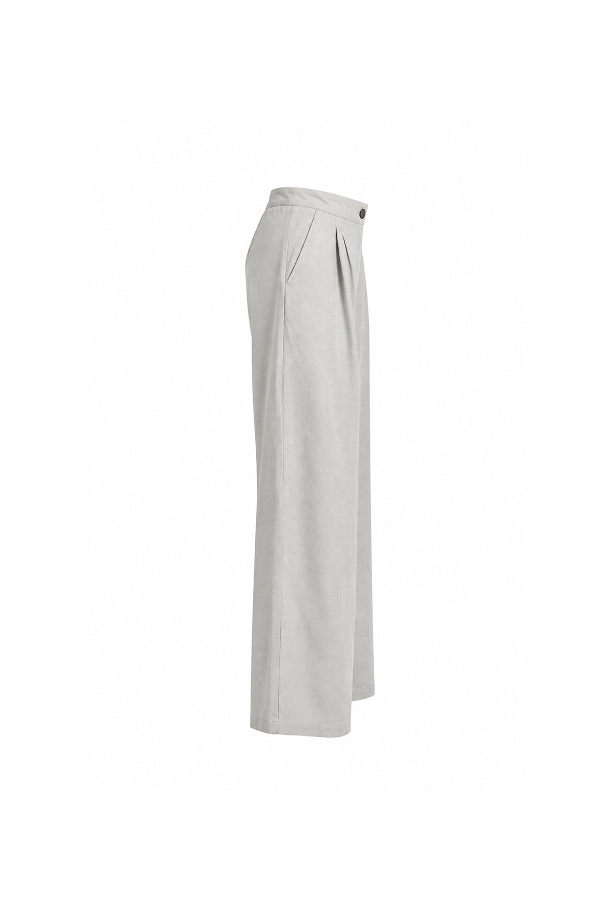 Pantallona light gray linen