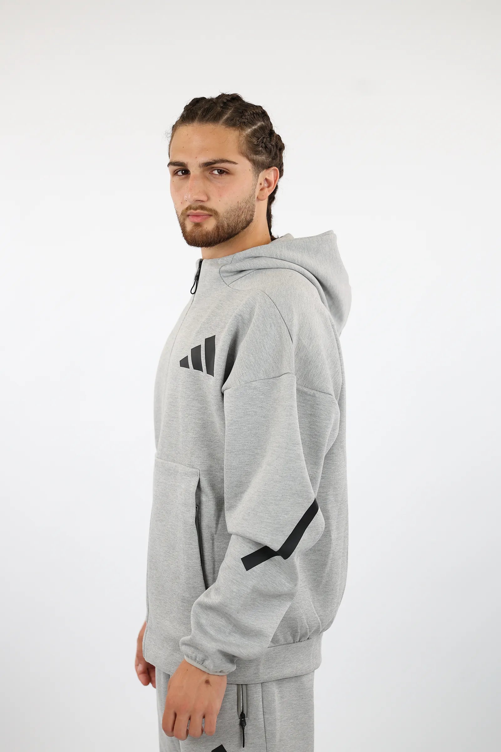 Duks adidas z.n.e full-zip hooded track jacket JF2450