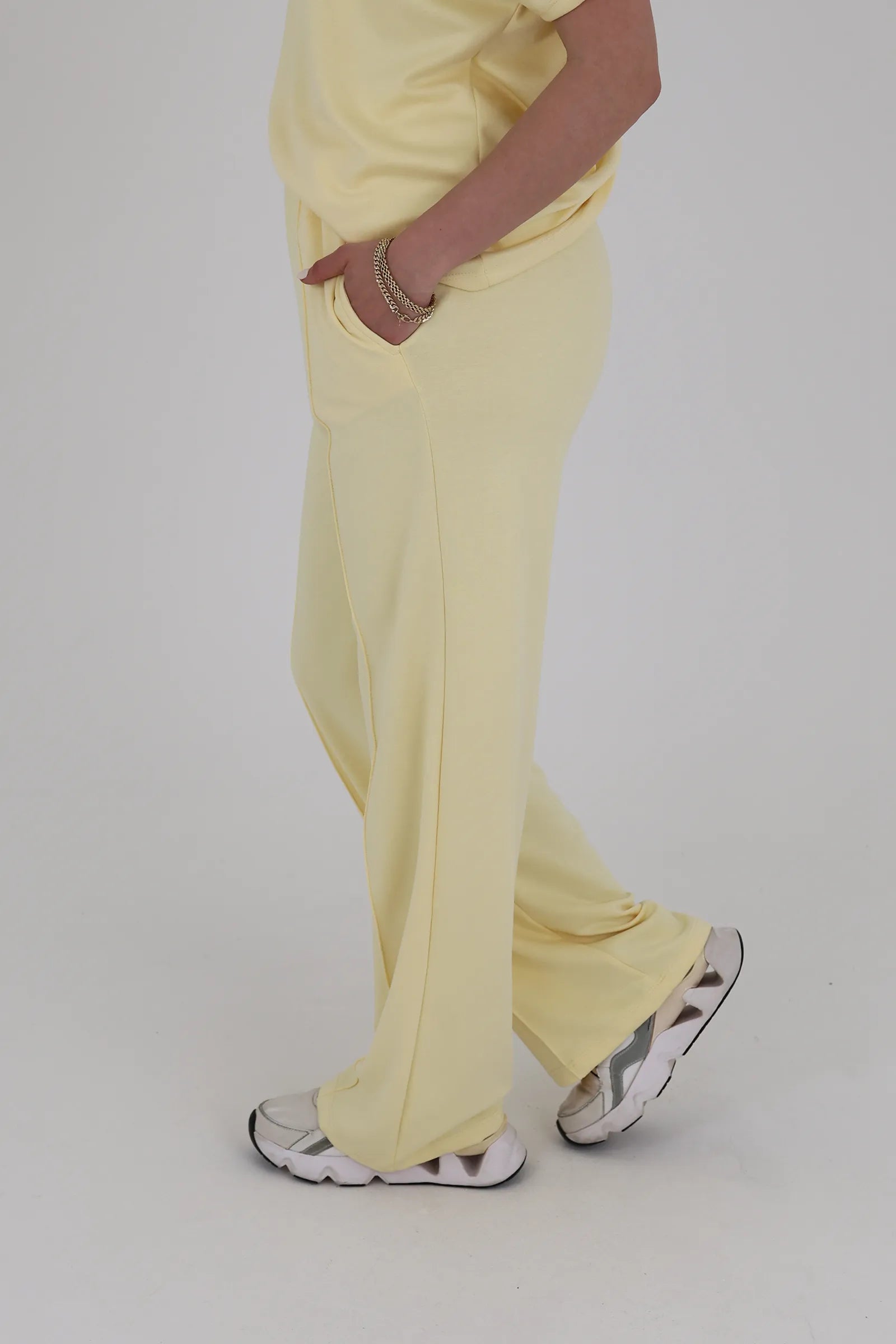 Trenerka wide leg joggers
