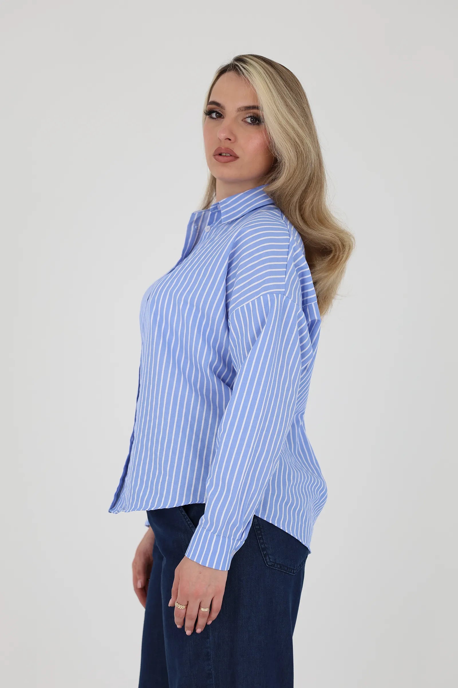 Kemishe striped long sleeve