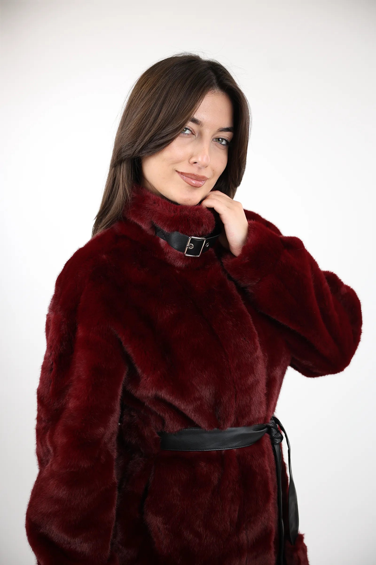 JAKNE Oversized  Faux Fur