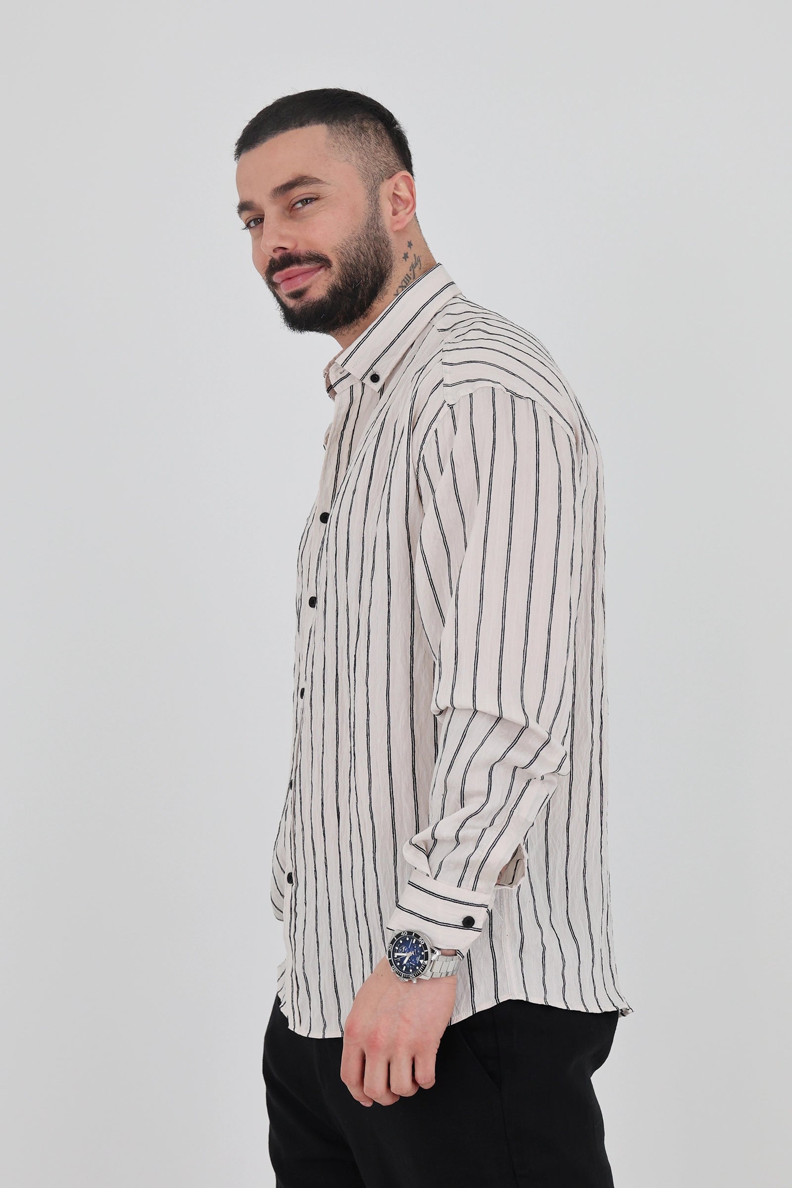 Kemishe pinstripe