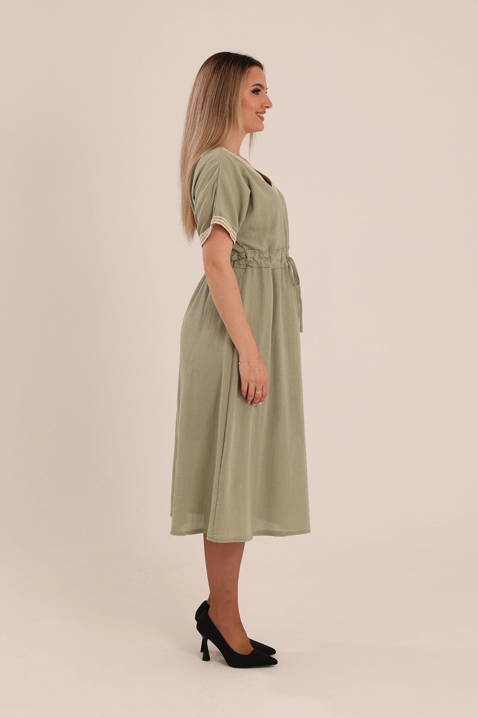 Fustan boho midi