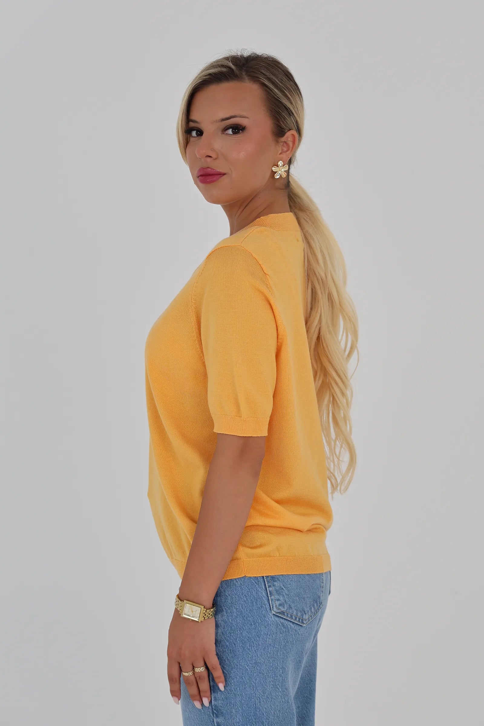 Maice knit tee