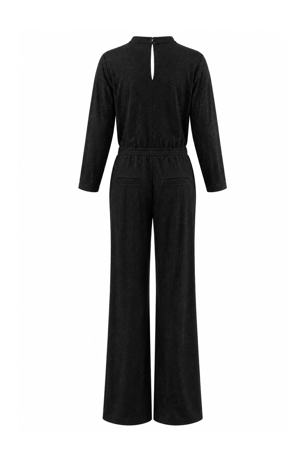 Kombinezon v-neck wide legs