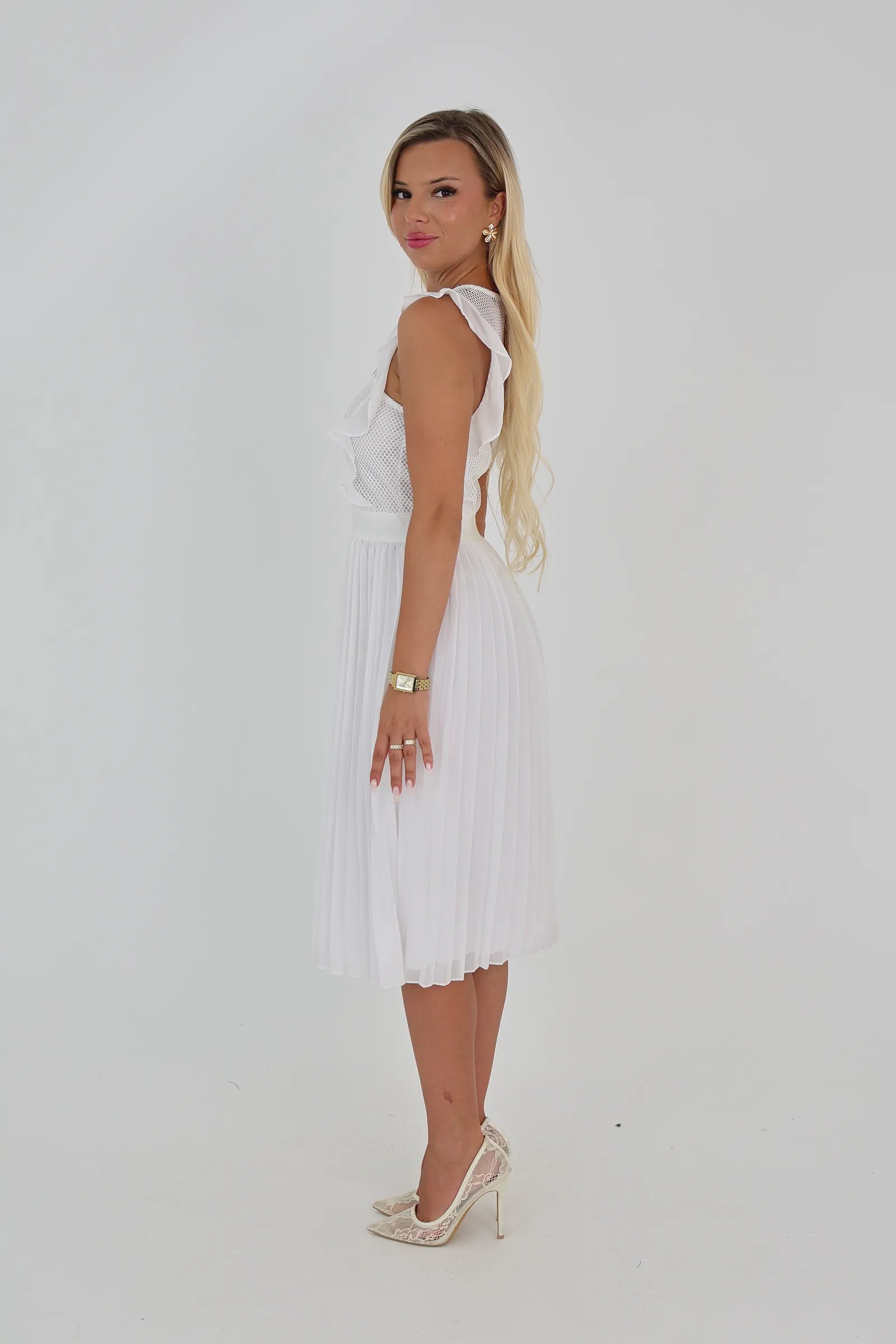 Fustan lace panel