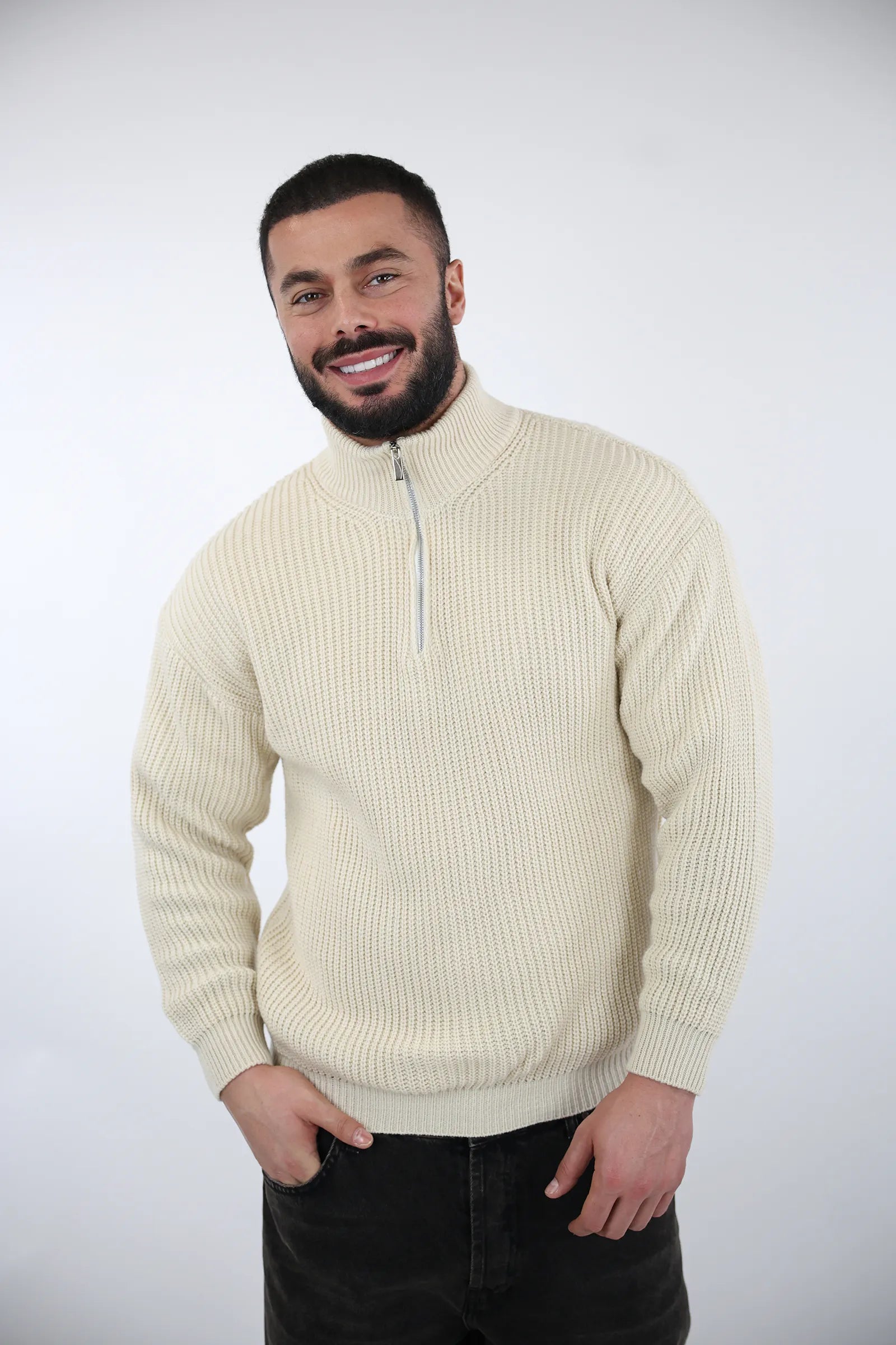 XHEMPER HALF ZIP PULLOVER