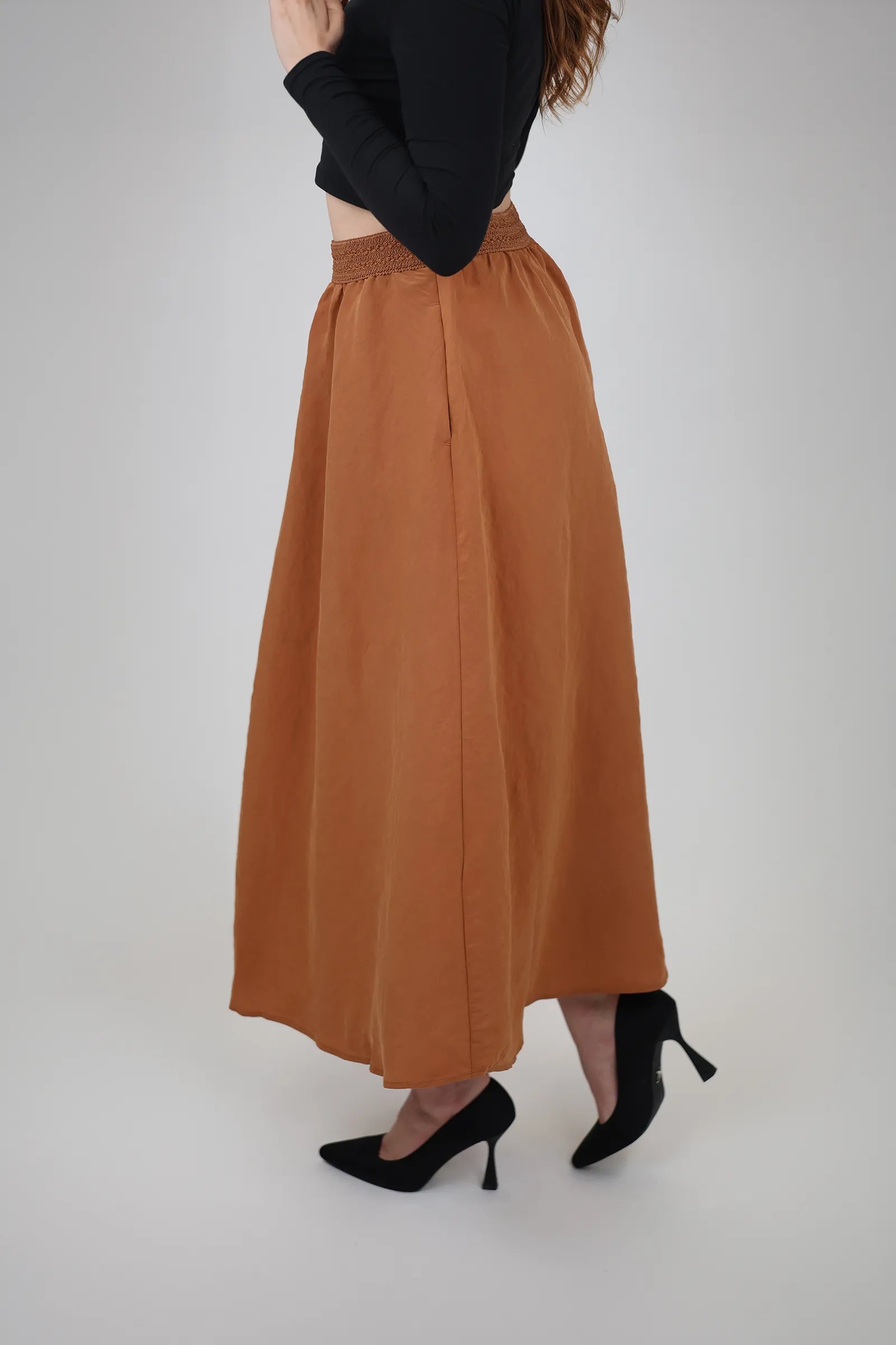 Fund high waist flared