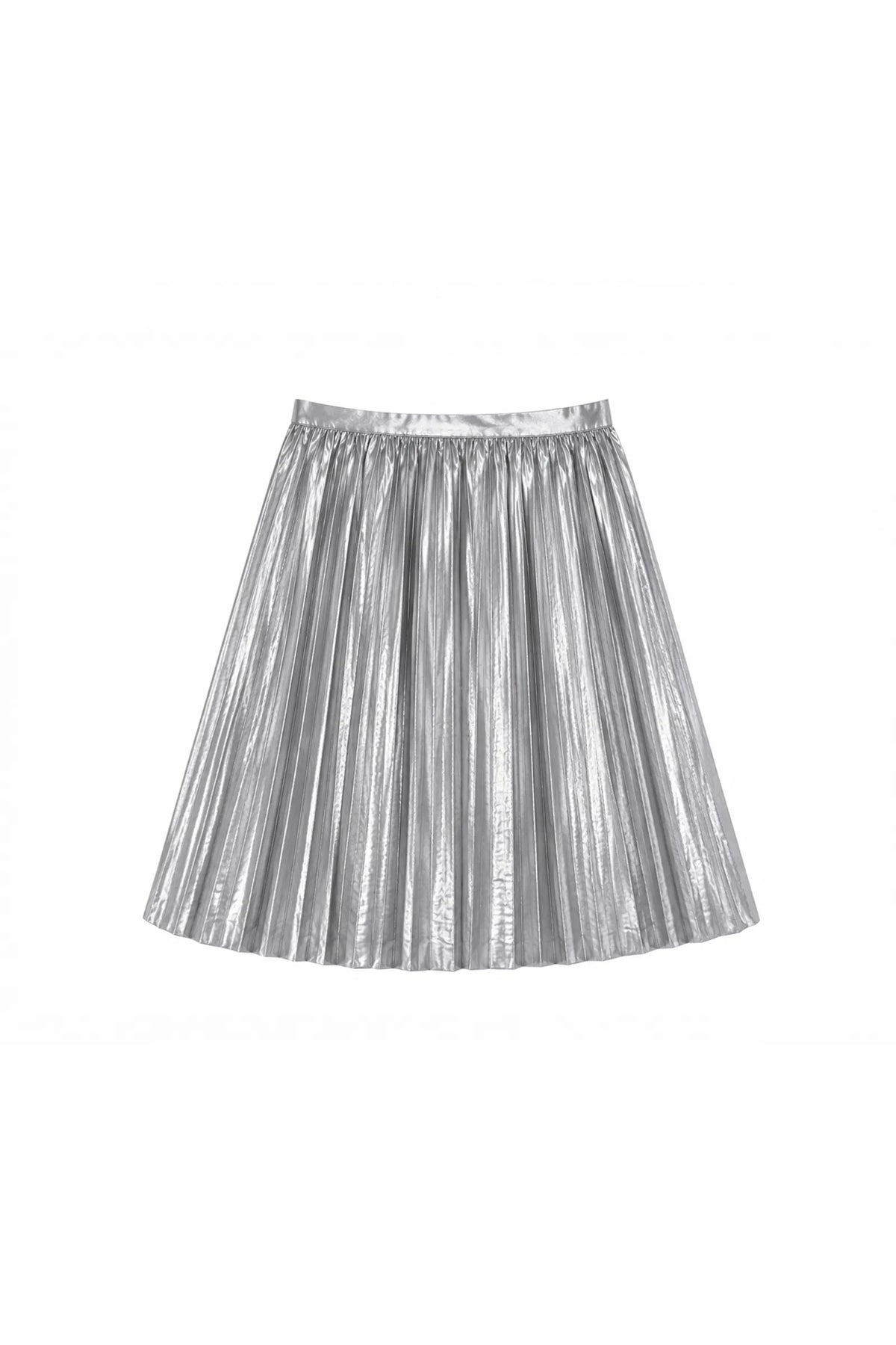 Fund gold pleated