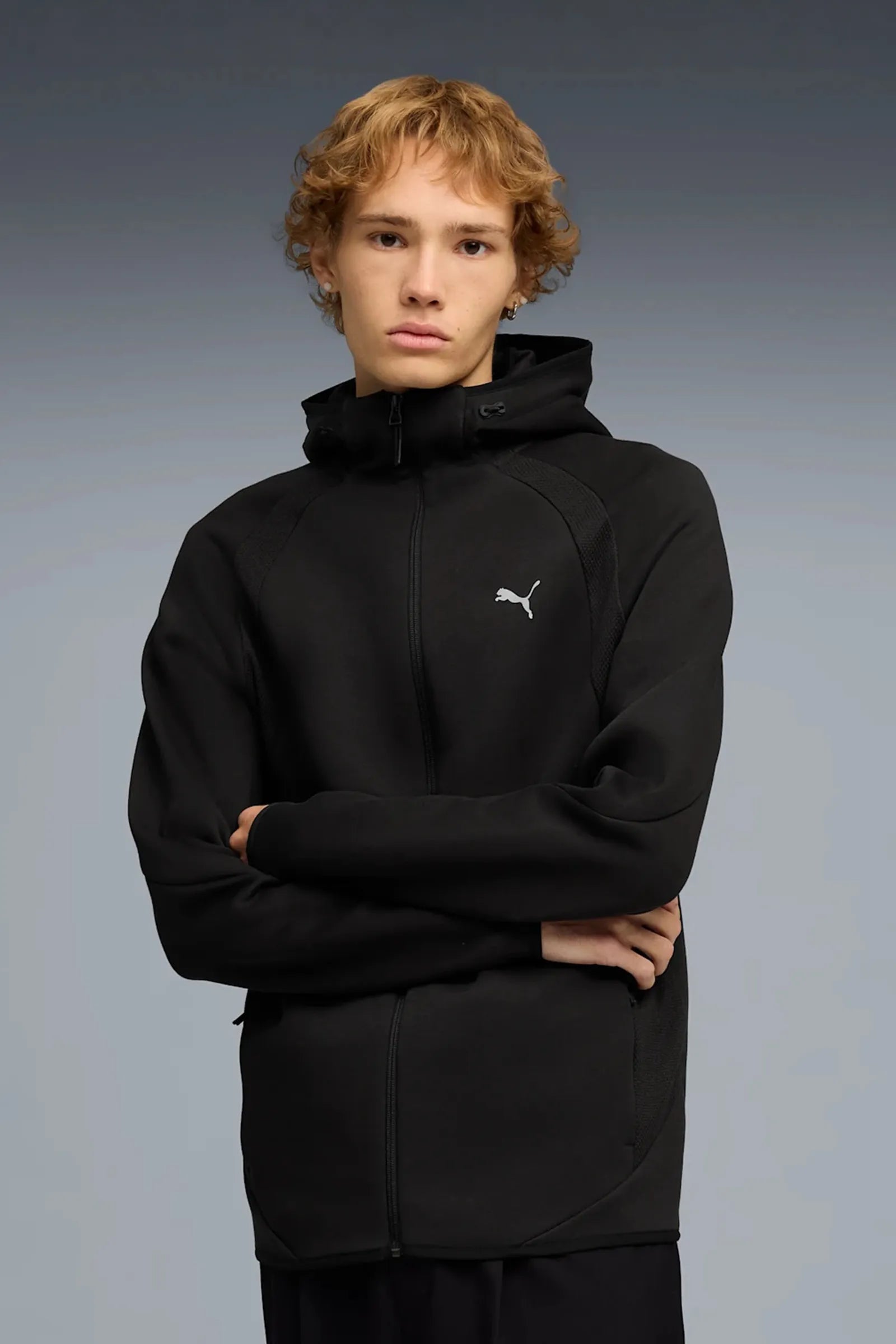 Duks puma evostripe men's zip-up 692190-01